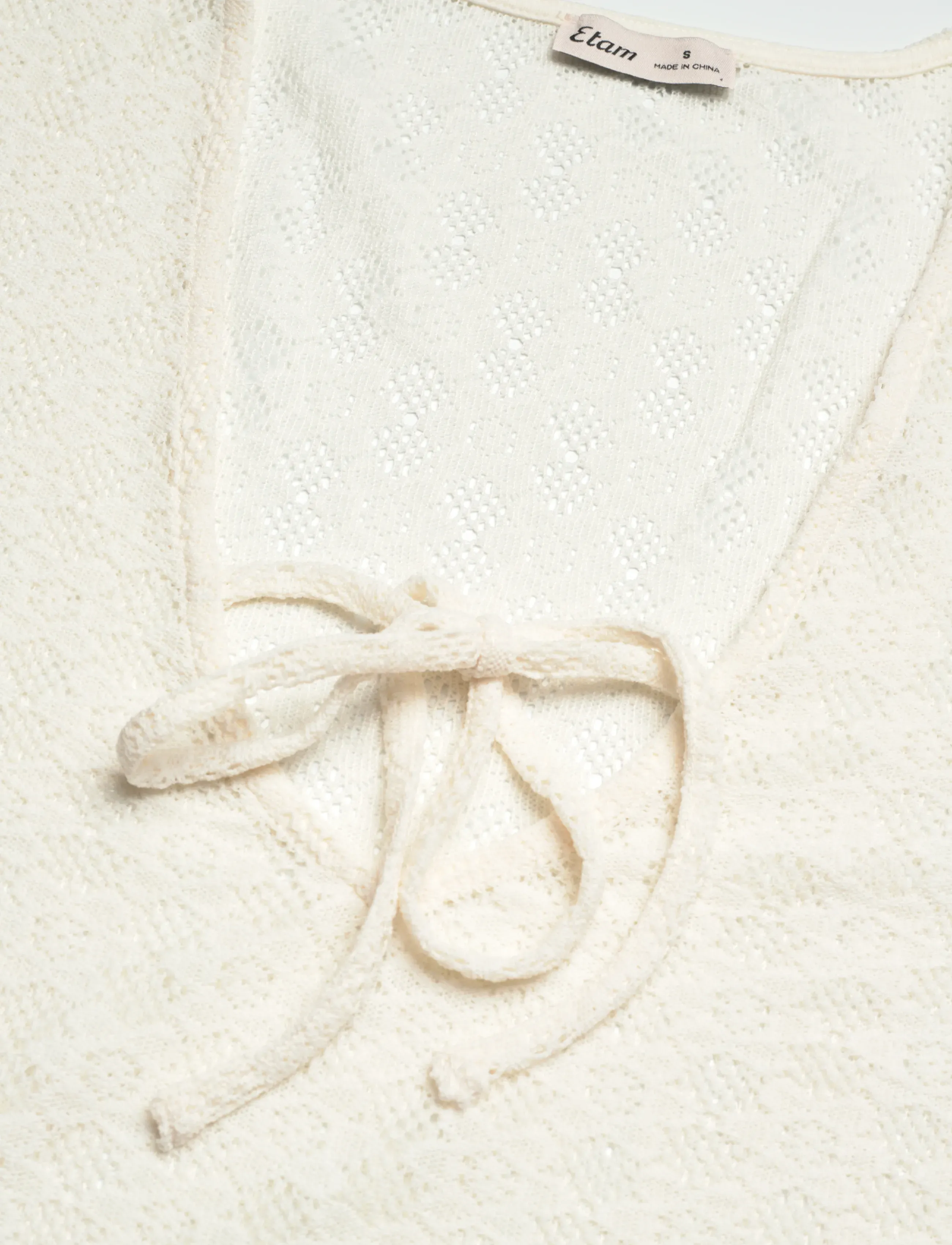Etam - FLOWER BEACHWEAR ROBE - rannariided - white - 2