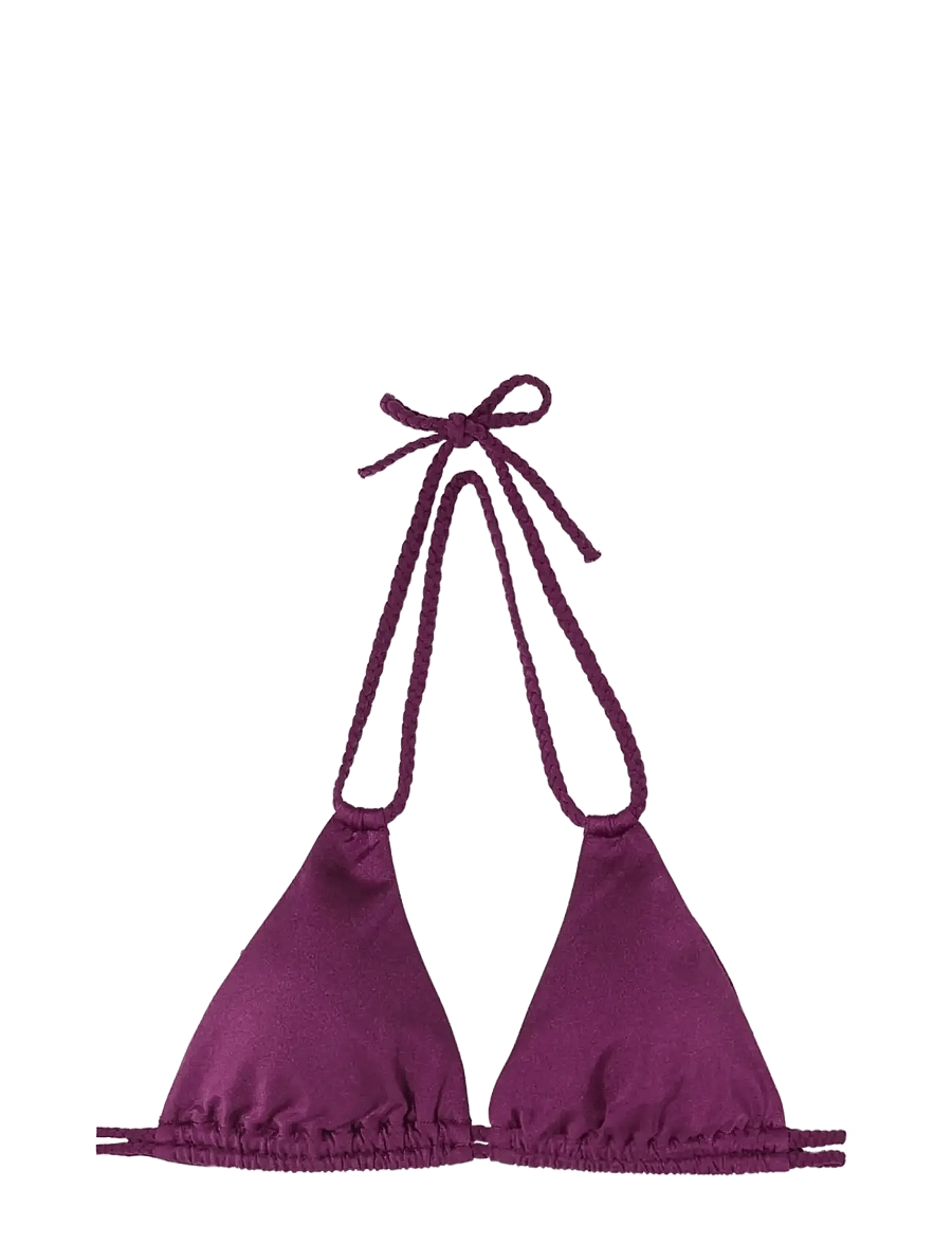 Etam - TRESSE SWIM - SWIMWSUIT TRIANGLE TOP - dreieck-bikini-oberteile - purple - 1