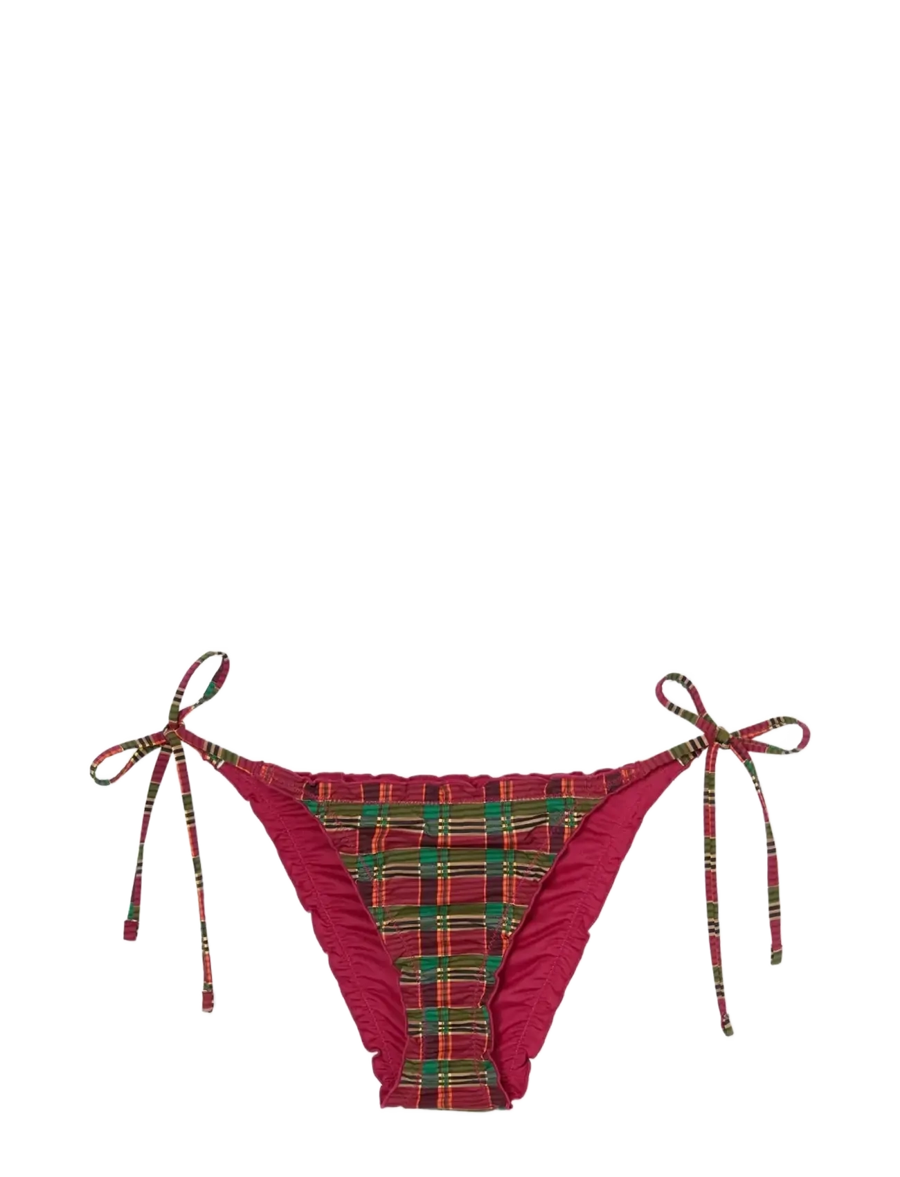 Etam MADRAS  - SWIMWSUIT BIKINI BOTTOM - Bikinier - GREEN / multi