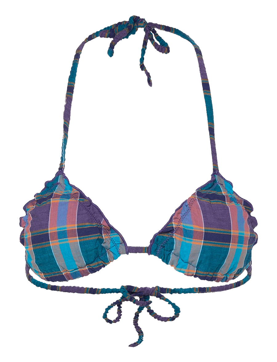 Etam - MADRASO - SWIMWSUIT TRIANGLE TOP - triangelformad bikinis - green - 1
