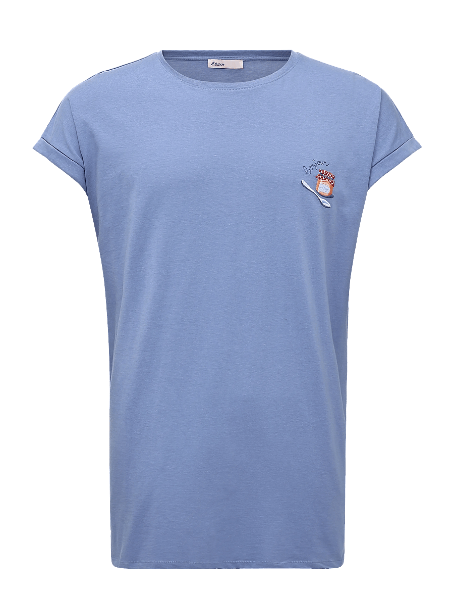 Etam - BRIOCHE - BIG T PYJAMA - nachthemden - blue - 0