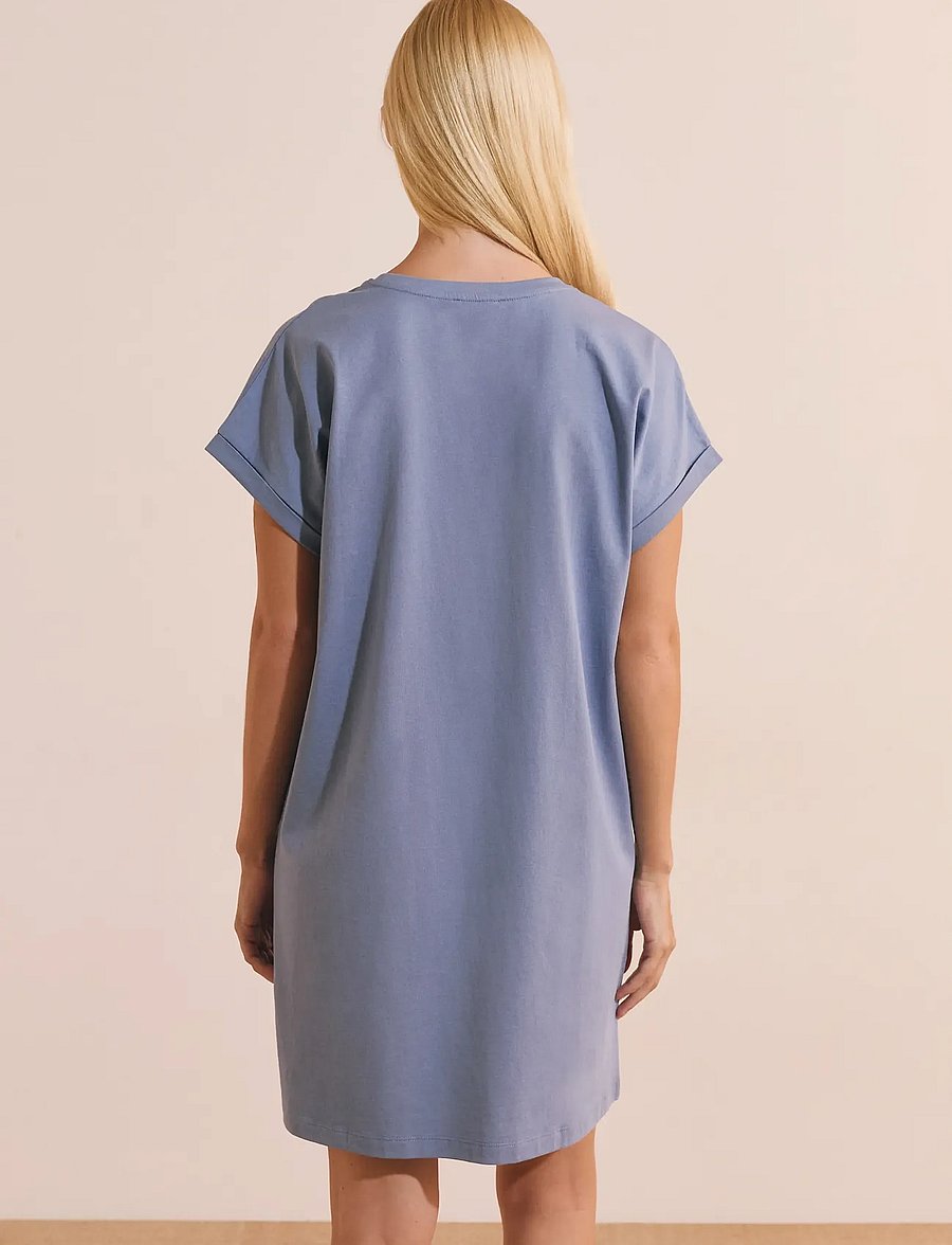 Etam - BRIOCHE - BIG T PYJAMA - nachthemden - blue - 3