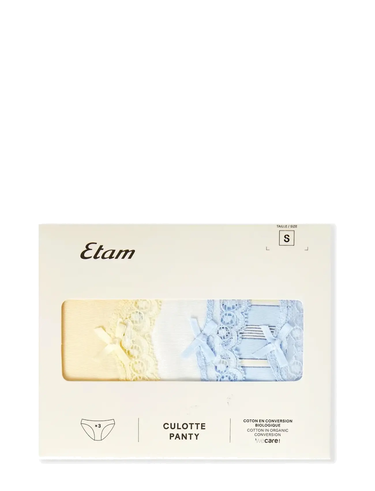 Etam - JIMMA - 3 BRIEFS - slips - blue - 1