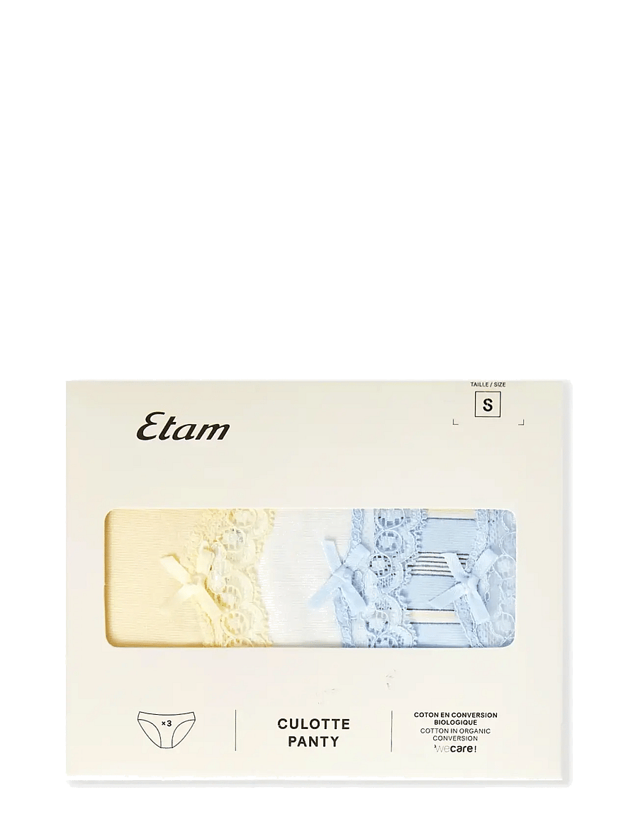 Etam - JIMMA - 3 BRIEFS - slips - blue - 1