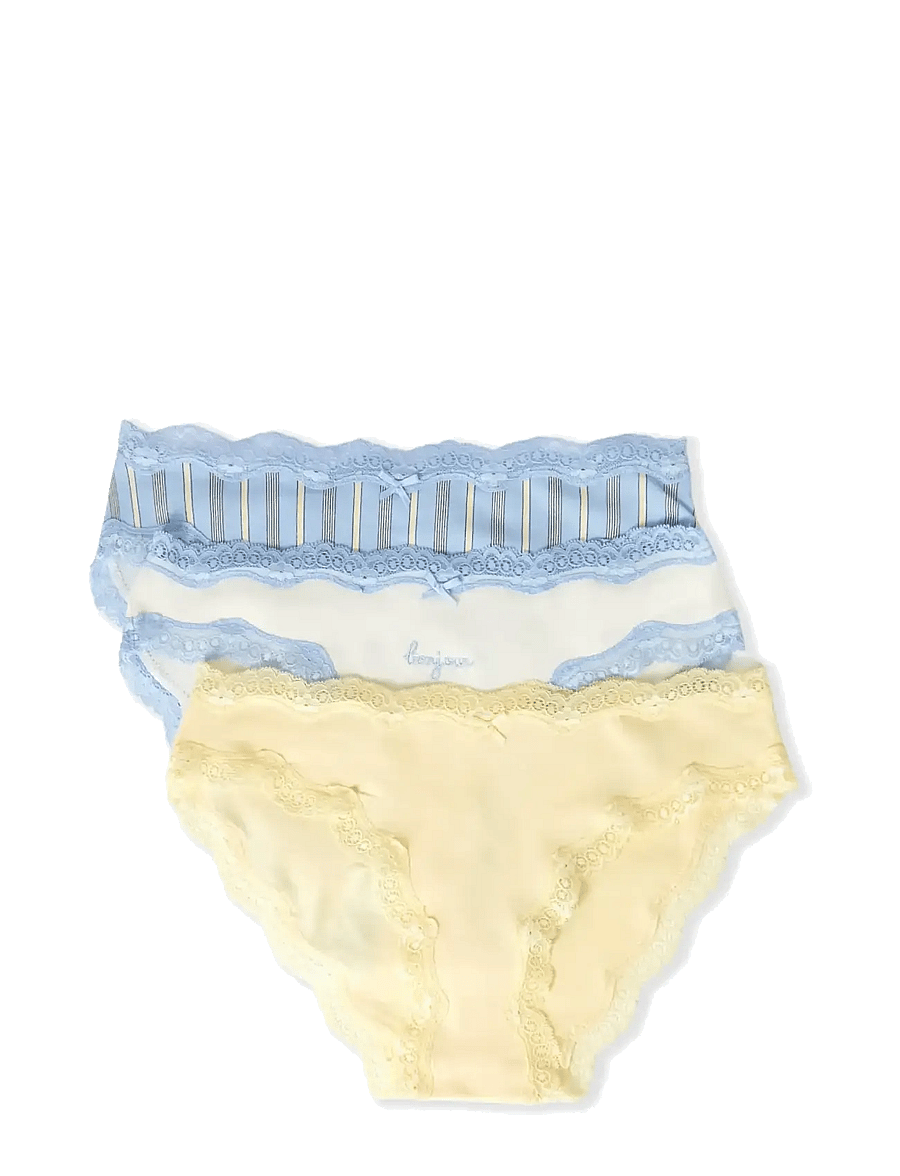 Etam - JIMMA - 3 BRIEFS - slips - blue - 2
