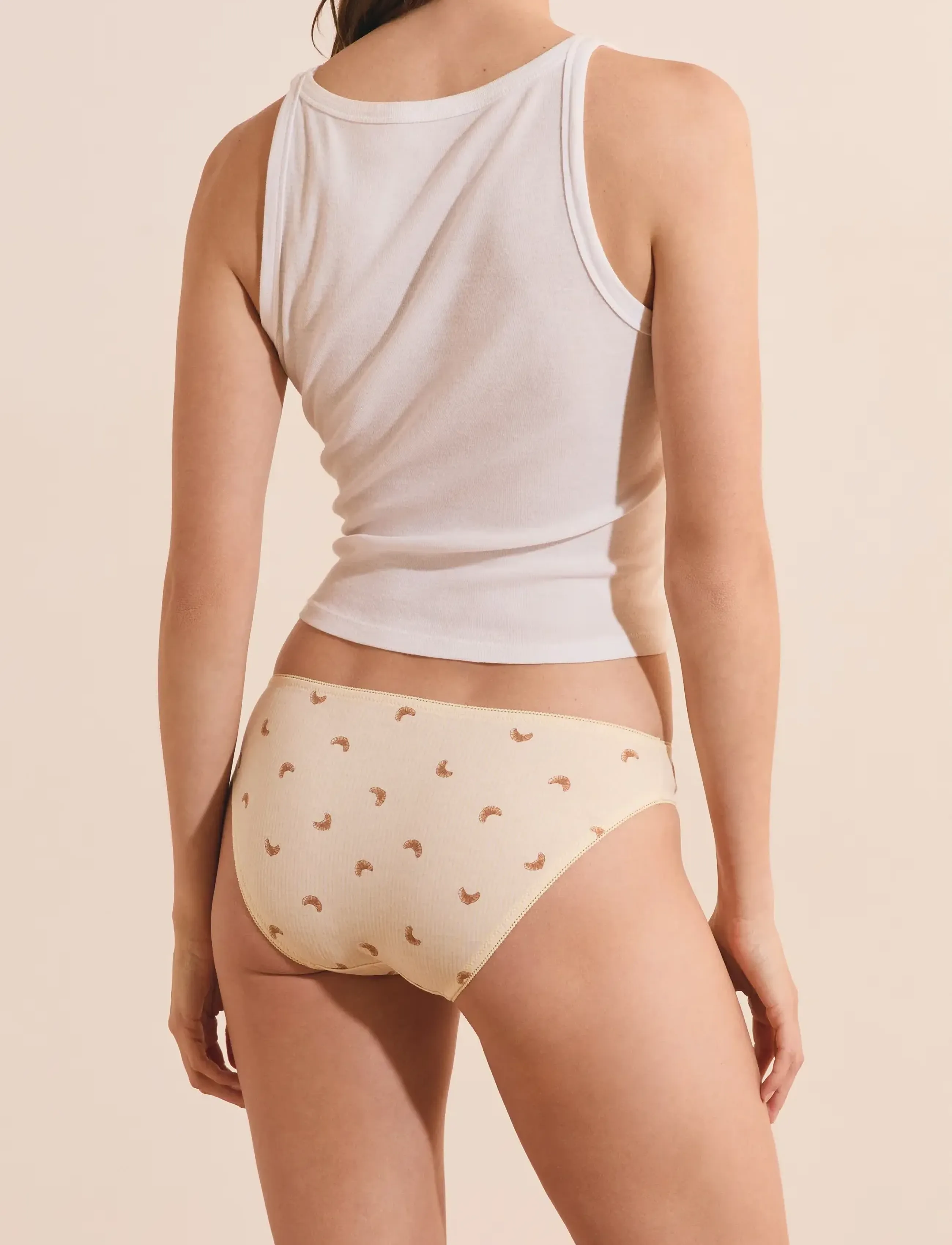 Etam - JACKIE - 3 BRIEFS - briefs - yellow - 4