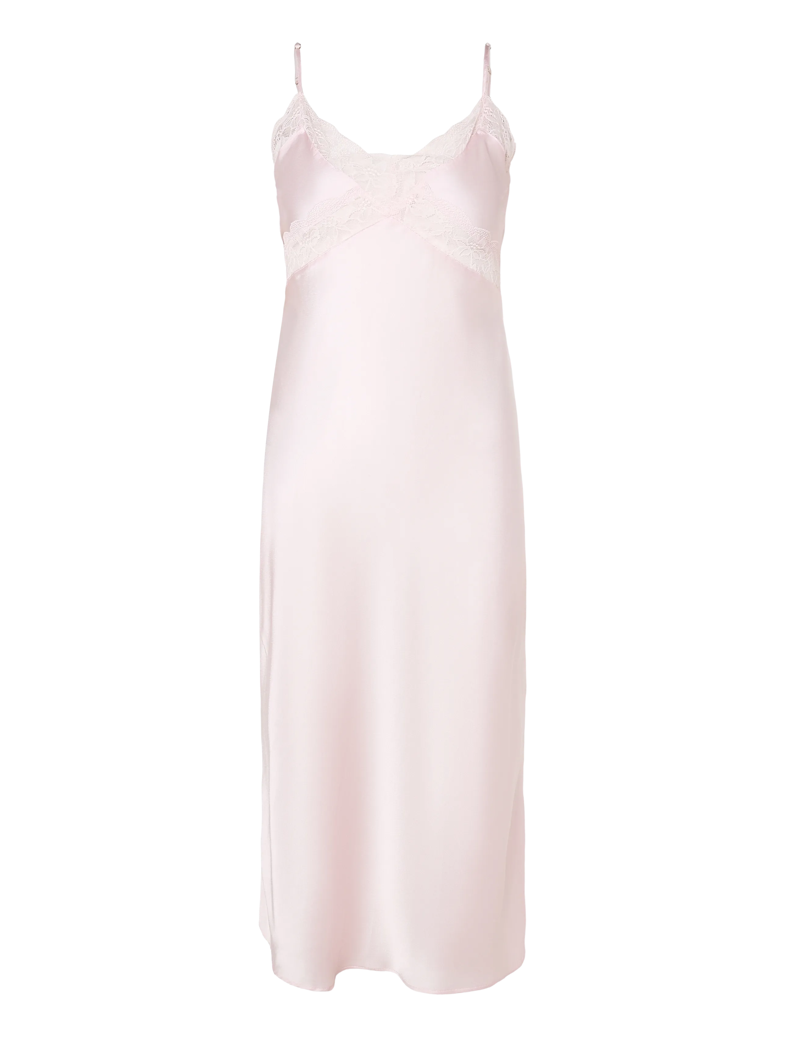 Etam DESIRE - LONG NIGHTGOWN - Etam - PINK / pink/rose
