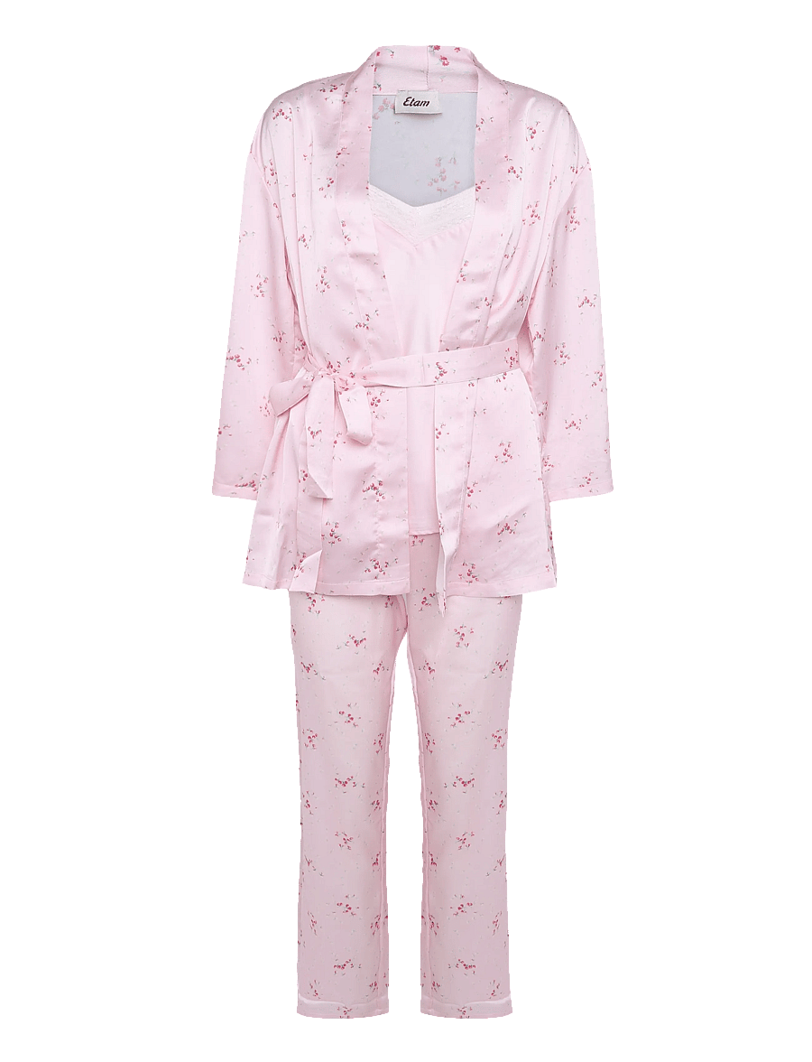 Etam - FIOCCO - 3-PIECES PYJAMA - pyjamas - pink - 1