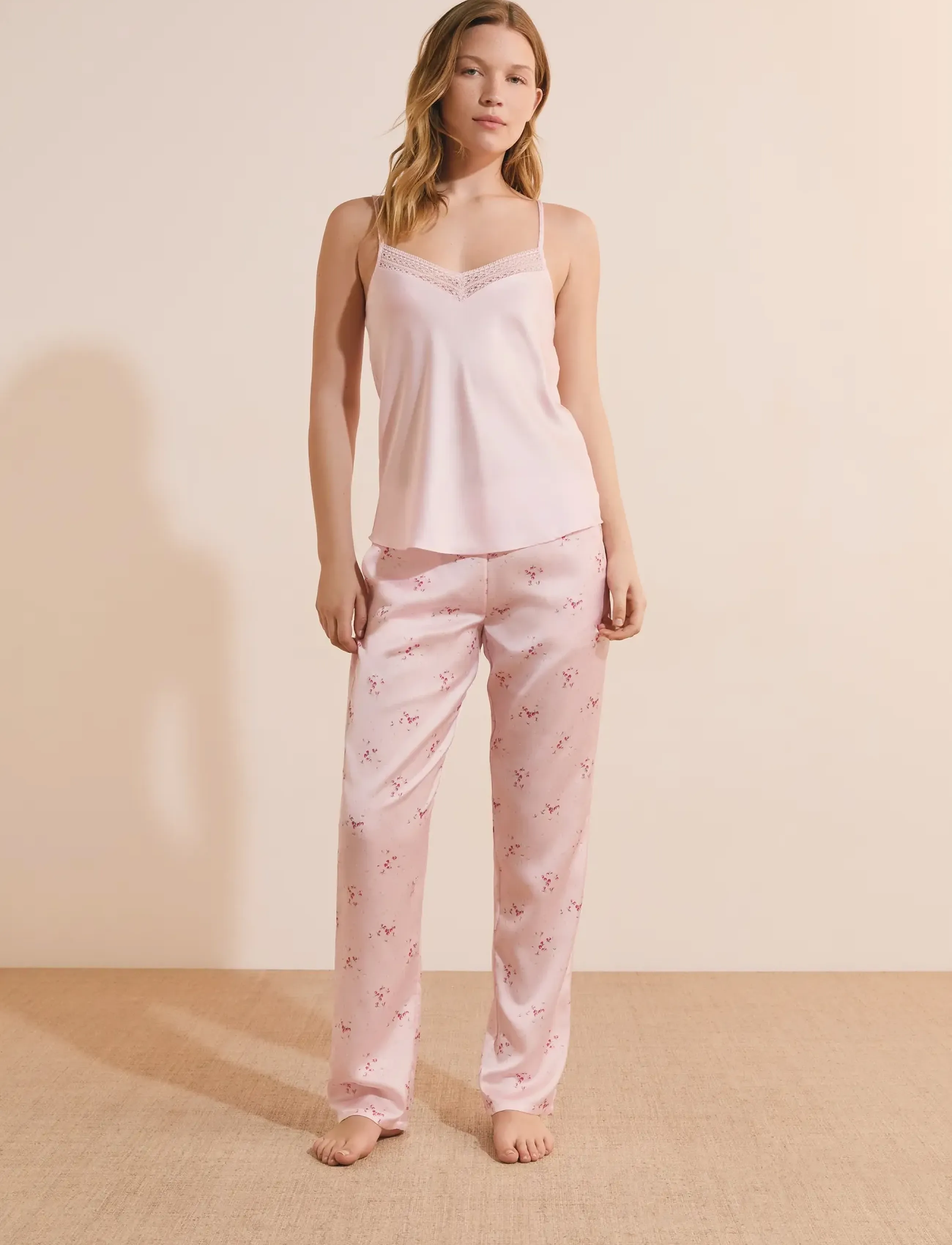 Etam - FIOCCO -  3-PIECES PYJAMA - pyjamas - pink - 0