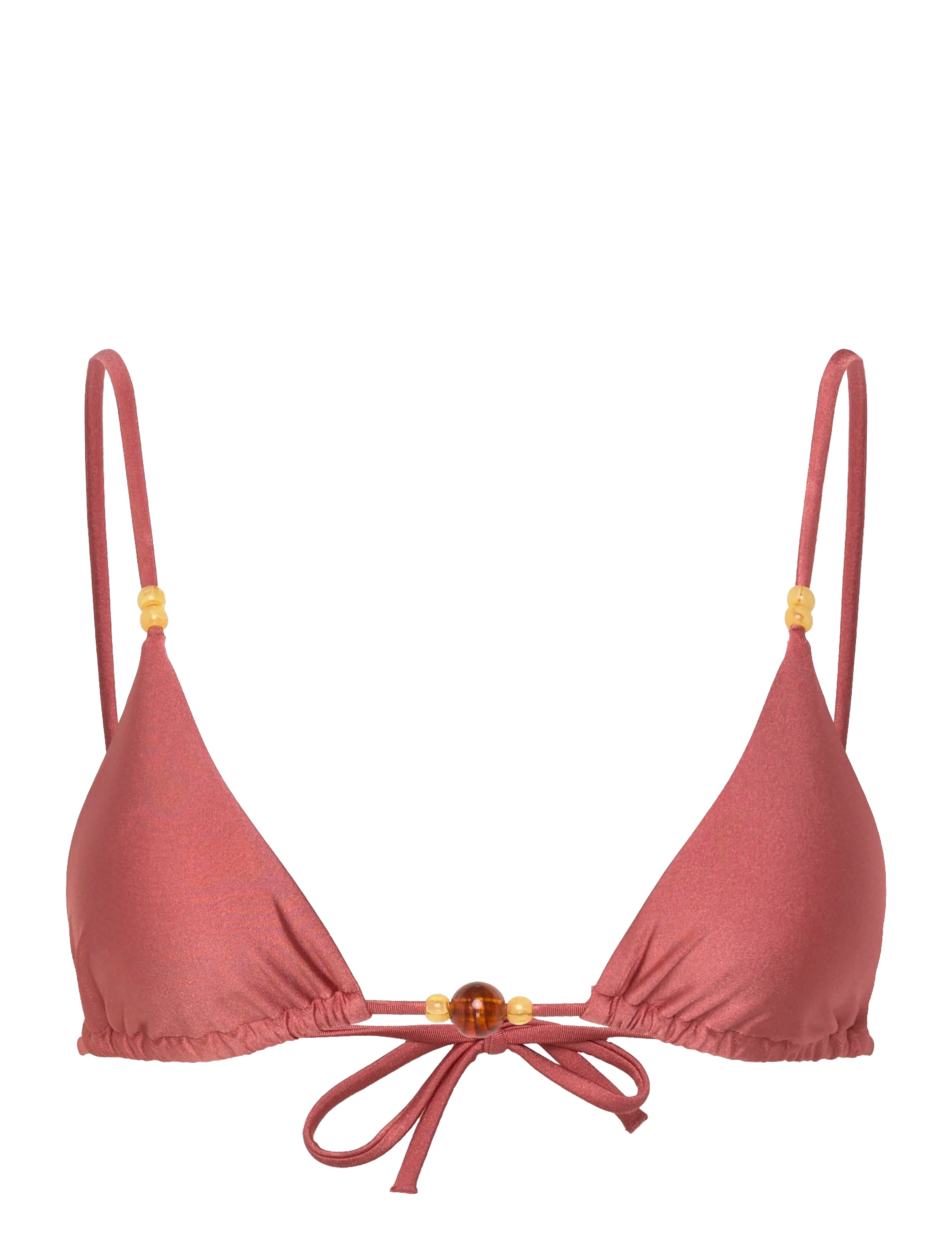 Etam Amber Kiss Swimwsuit Bikini Bottom, Kvinder, Trekant Bikini Top, Pink, Str: 40
