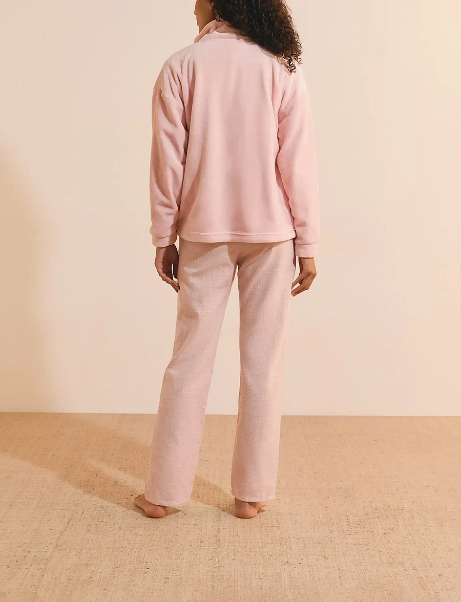 Etam - ROSI - 3-PIECES PYJAMA - pidžaamapüksid - pink - 4