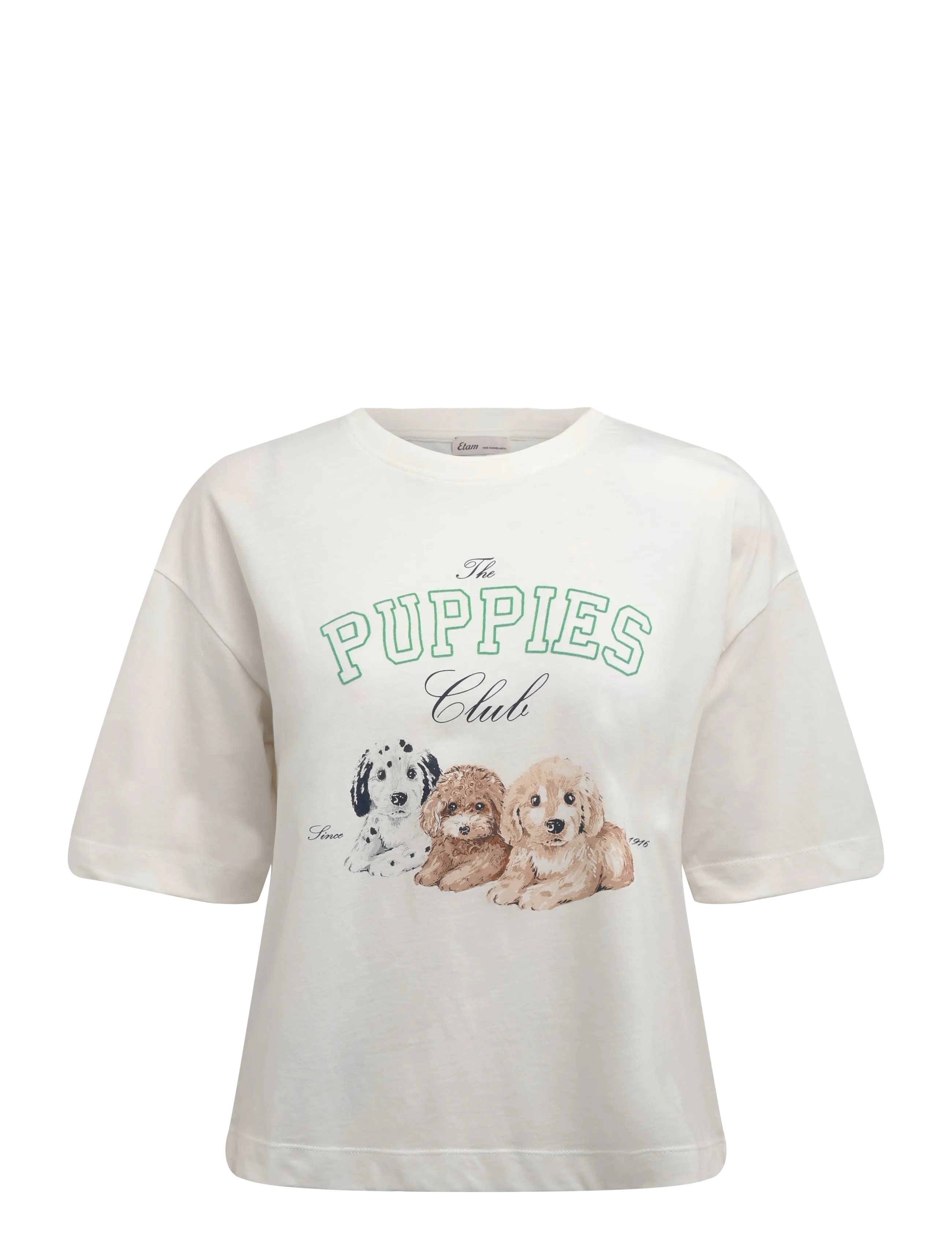 Etam - RILEY - PYJAMA T SHIRT - t-shirts - cream - 1