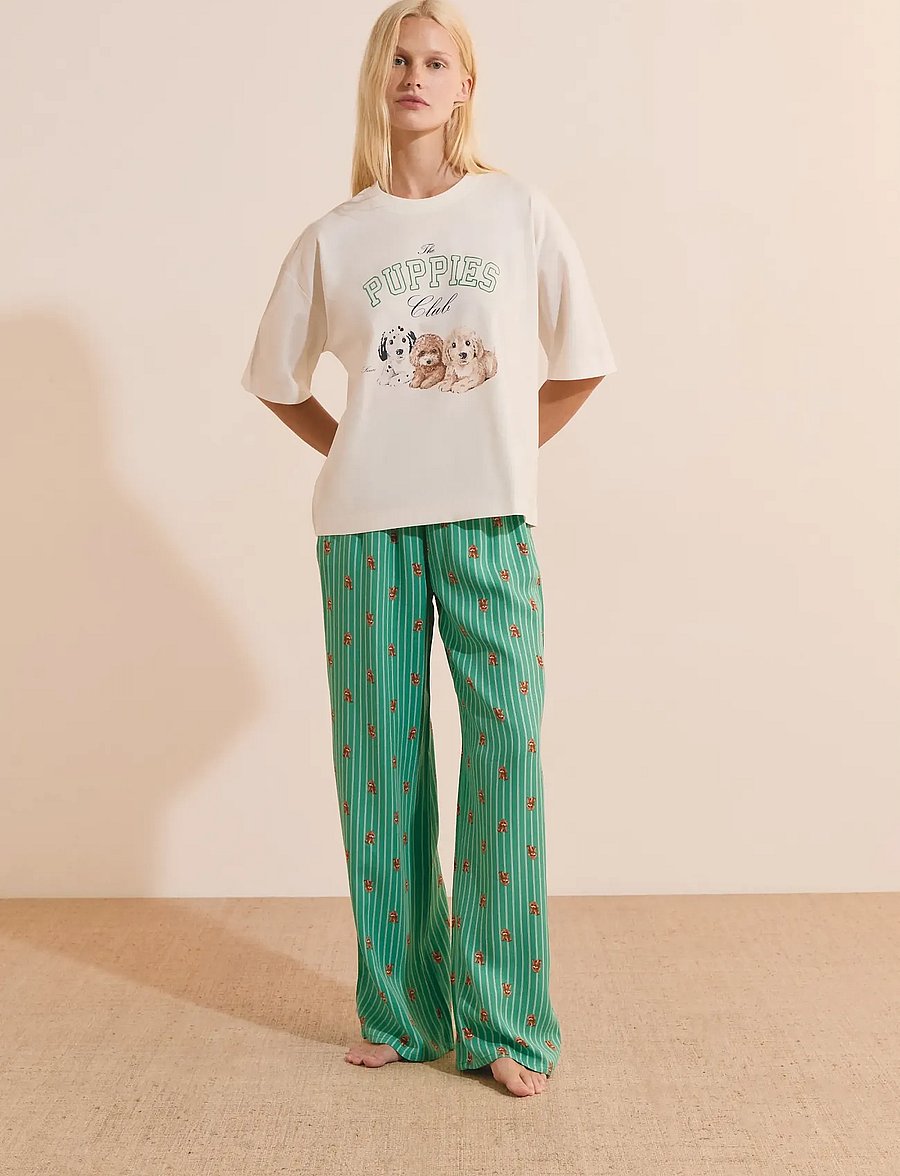 Etam - RILEY - PYJAMA T SHIRT - t-shirts - cream - 0