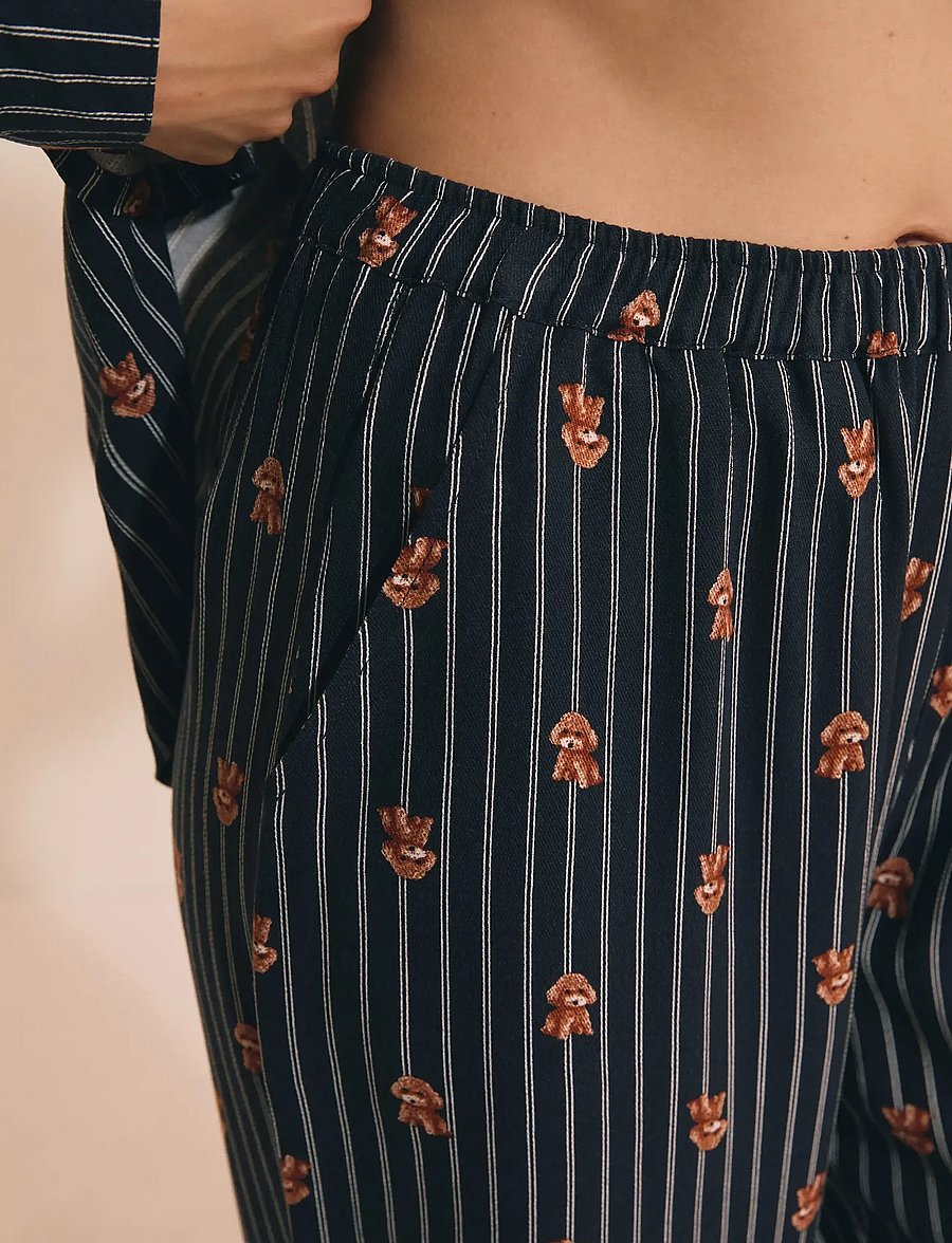 Etam - ROBY - PYJAMA BOTTOM - hose mit geradem bein - ink - 5