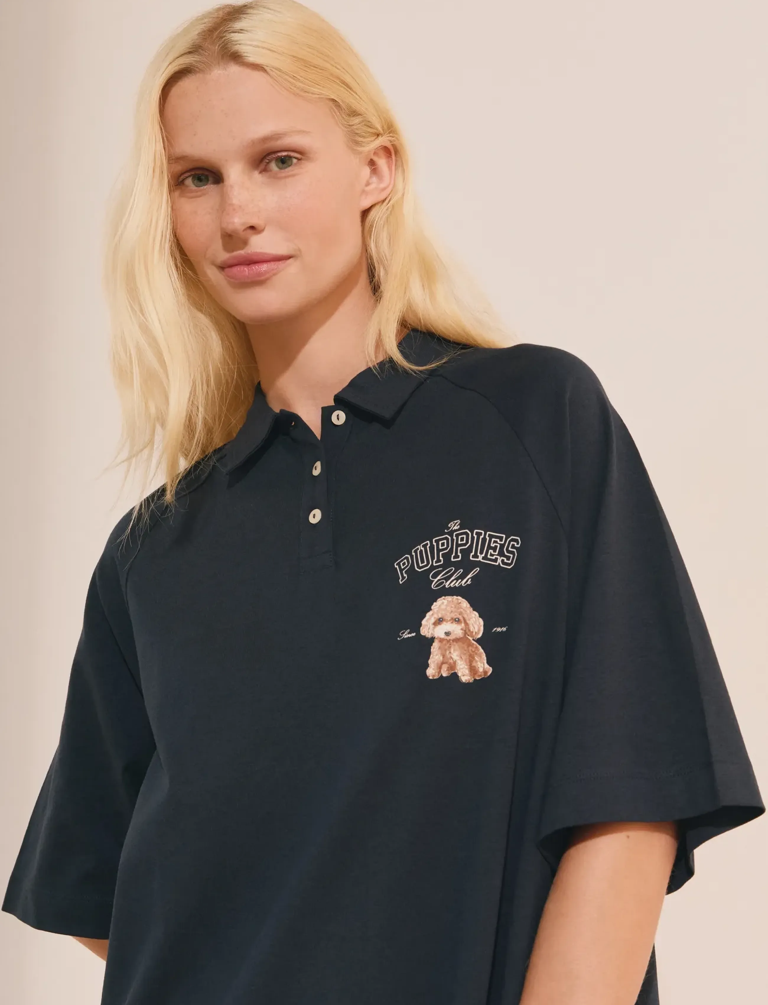 Etam - ROBY - BIG T PYJAMA - poloshirts - ink - 2