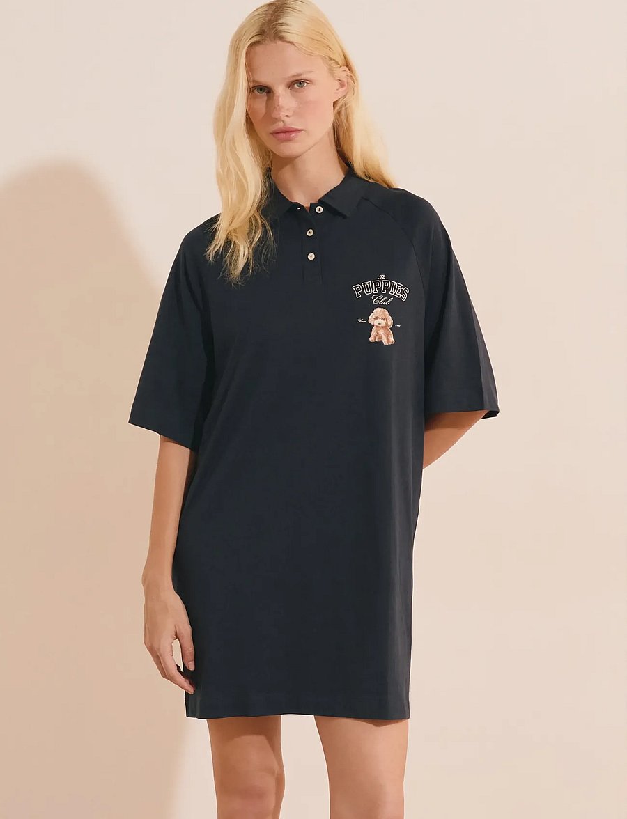 Etam - ROBY - BIG T PYJAMA - poloshirts - ink - 5