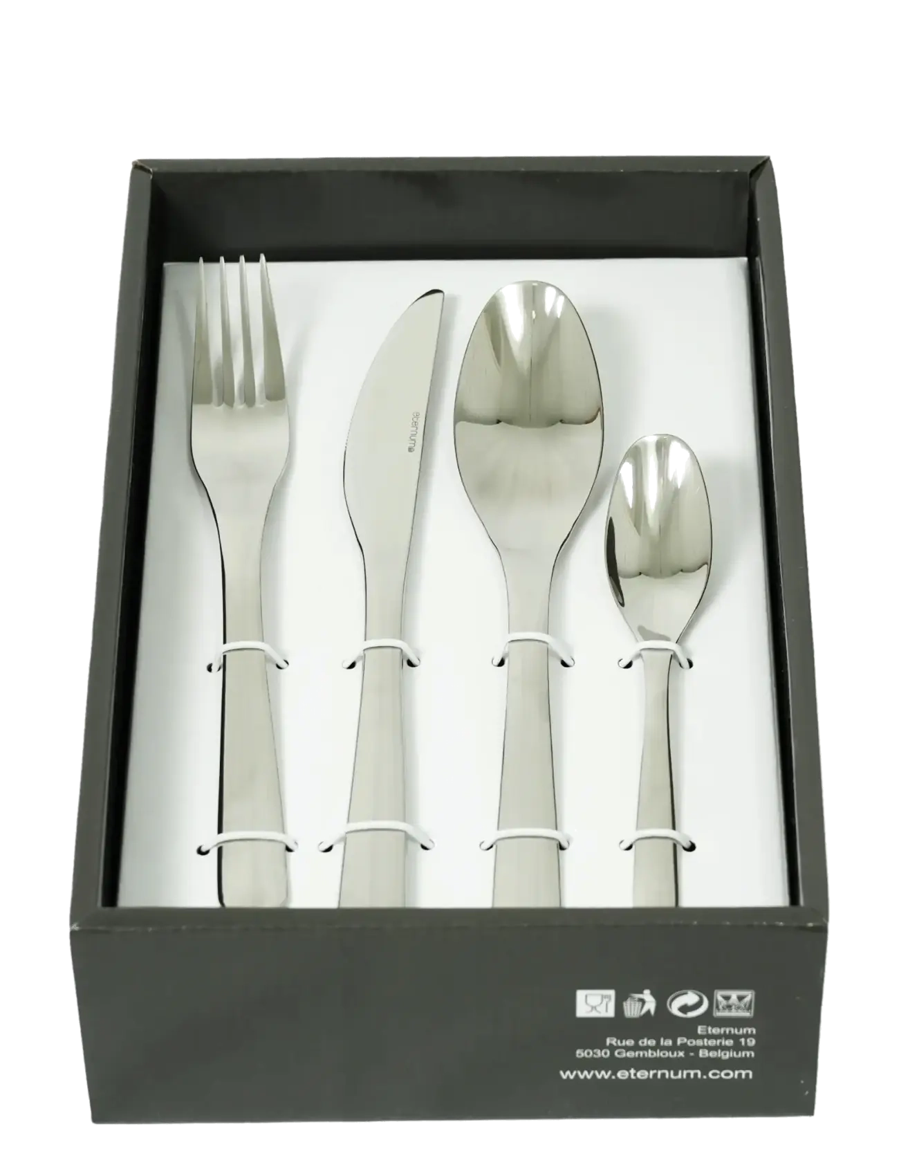 Eternum Alfa Cutlery Set Stainless Steel 24 parts - STEEL