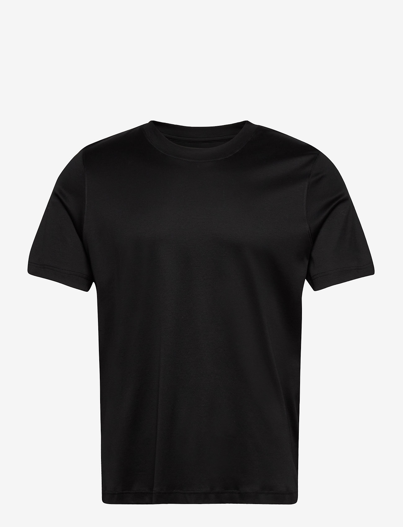 Eton - Men's T-shirt: Casual  Jersey - kurzärmelige t-shirts - black - 1