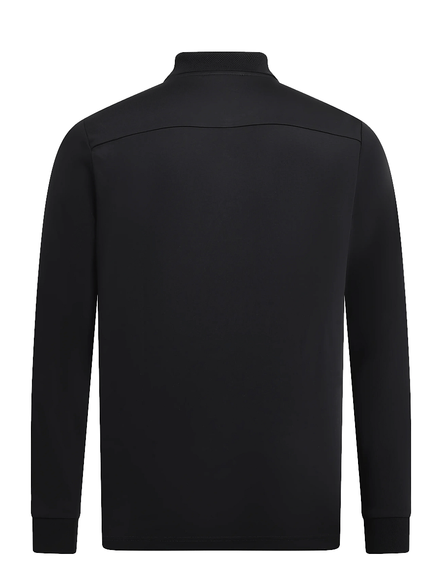 Eton - Eton Polo - långärmade stickade pikétröjor - black - 1