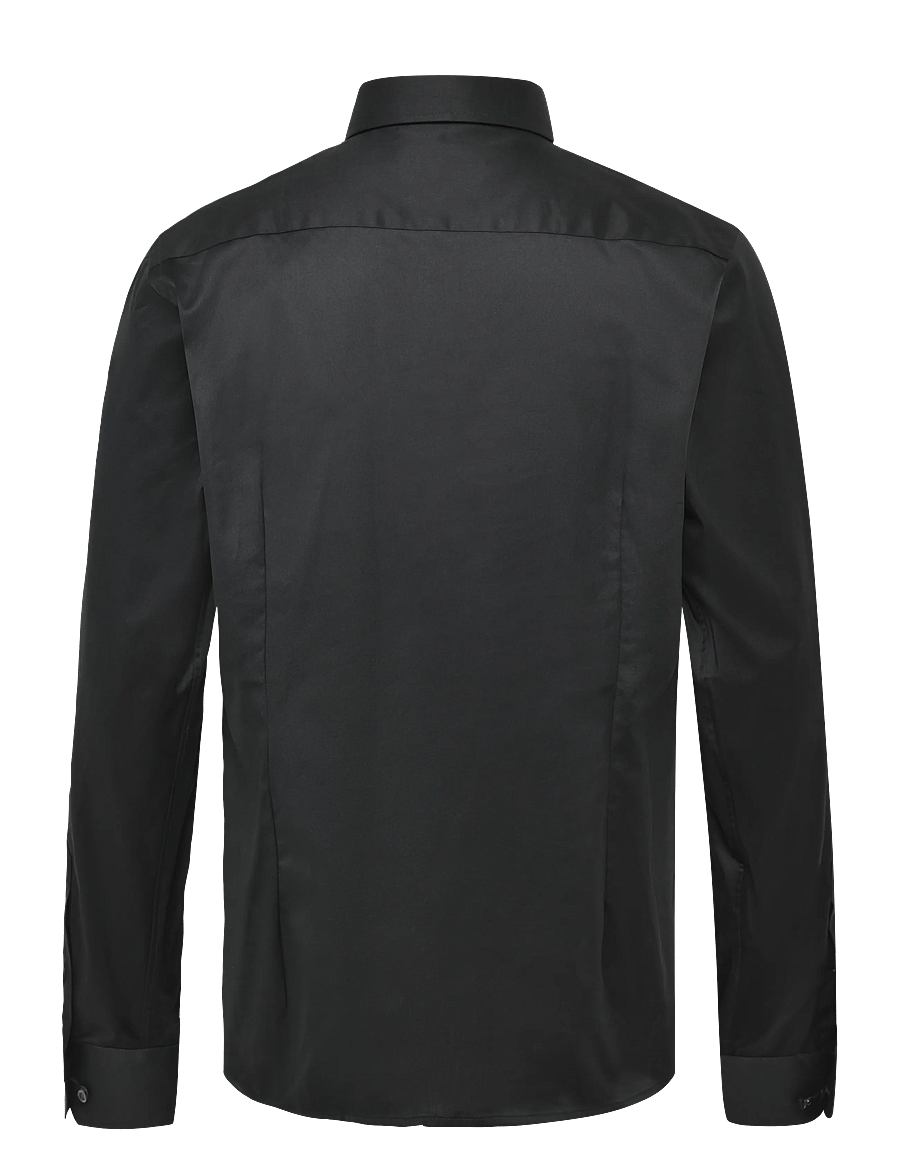 Eton - Eton Signature Twill Shirt - ametlikud särgid - black - 1
