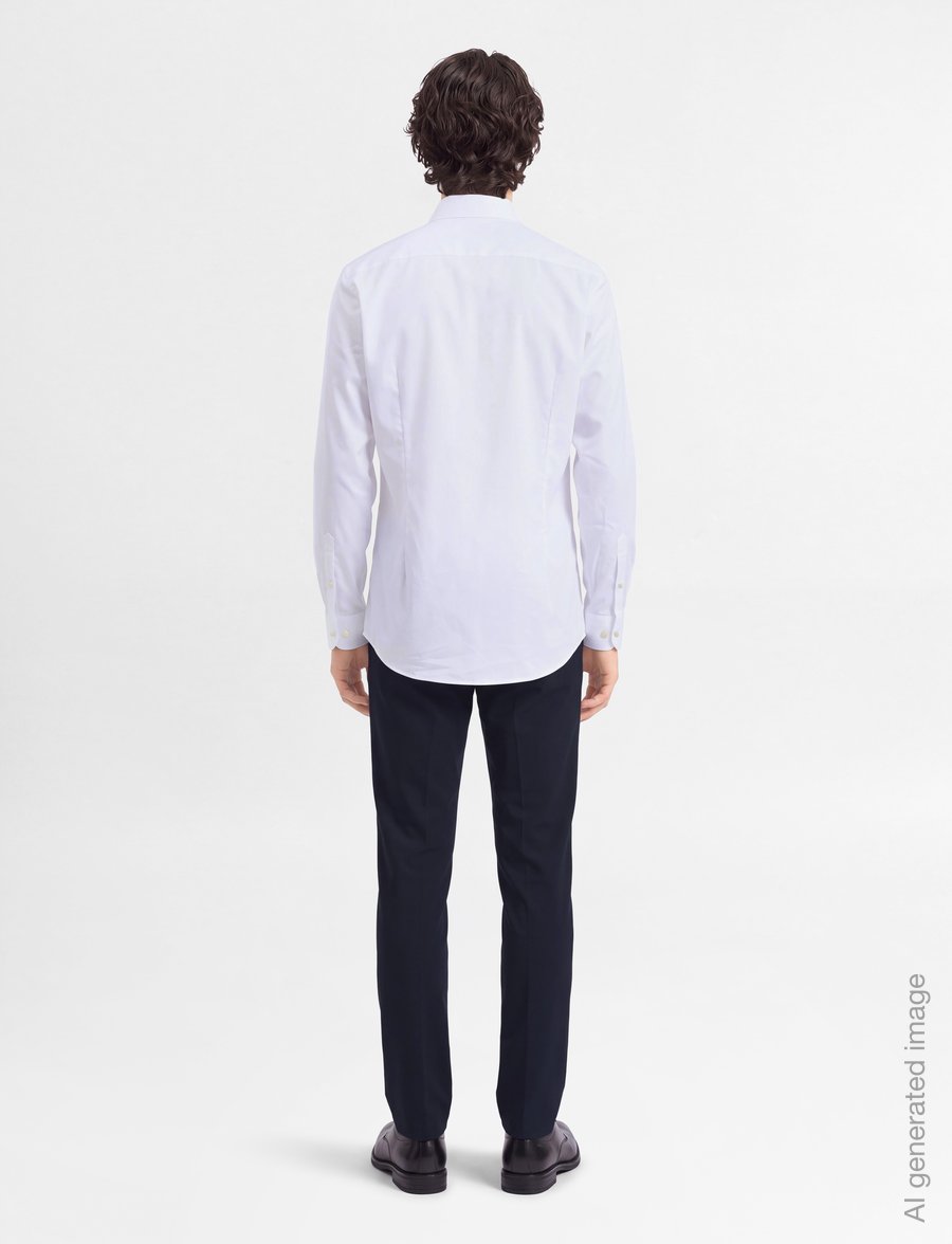 Eton - Eton Signature Twill Shirt - formelle hemden - white - 4