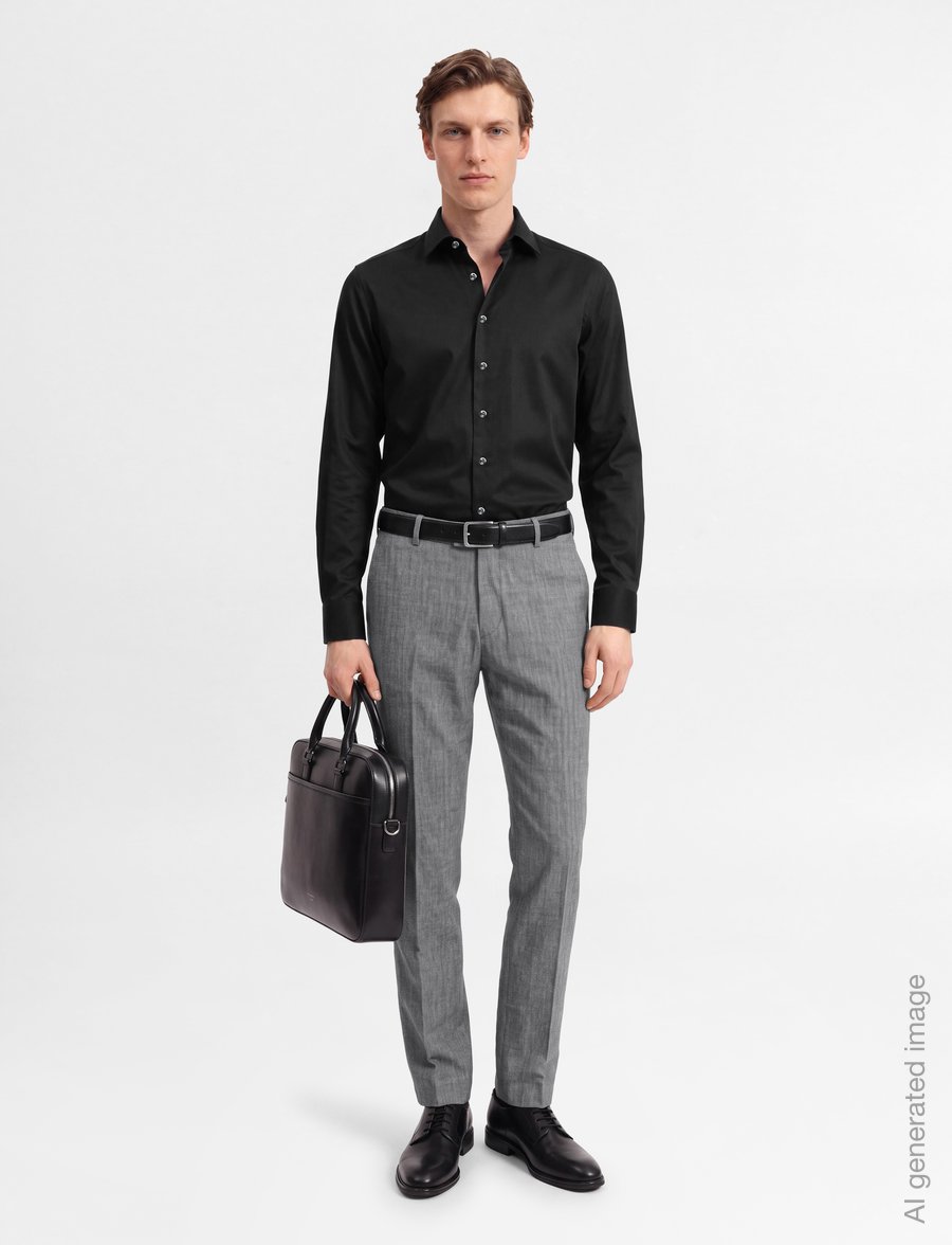 Eton - Eton Shirt - formelle hemden - black - 0