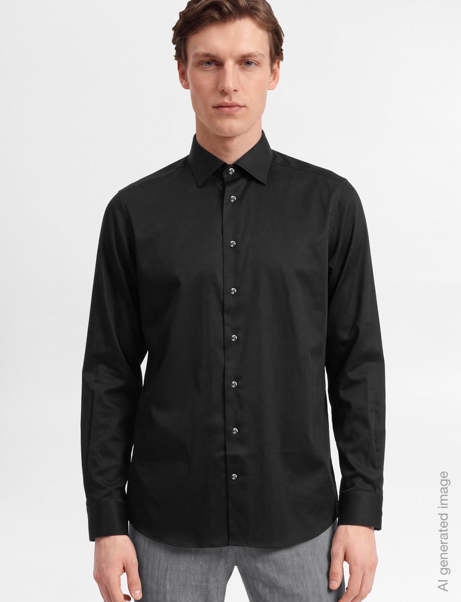 Eton - Eton Shirt - formelle hemden - black - 3