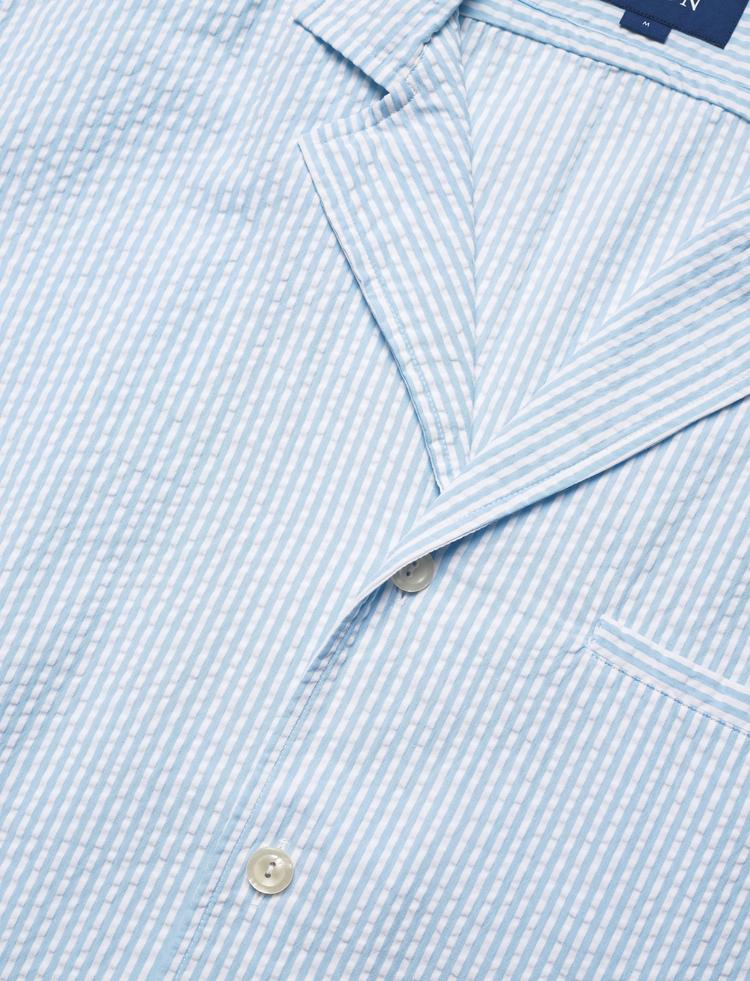 Eton - slim fit Casual Poplin Shirt - blue - 3