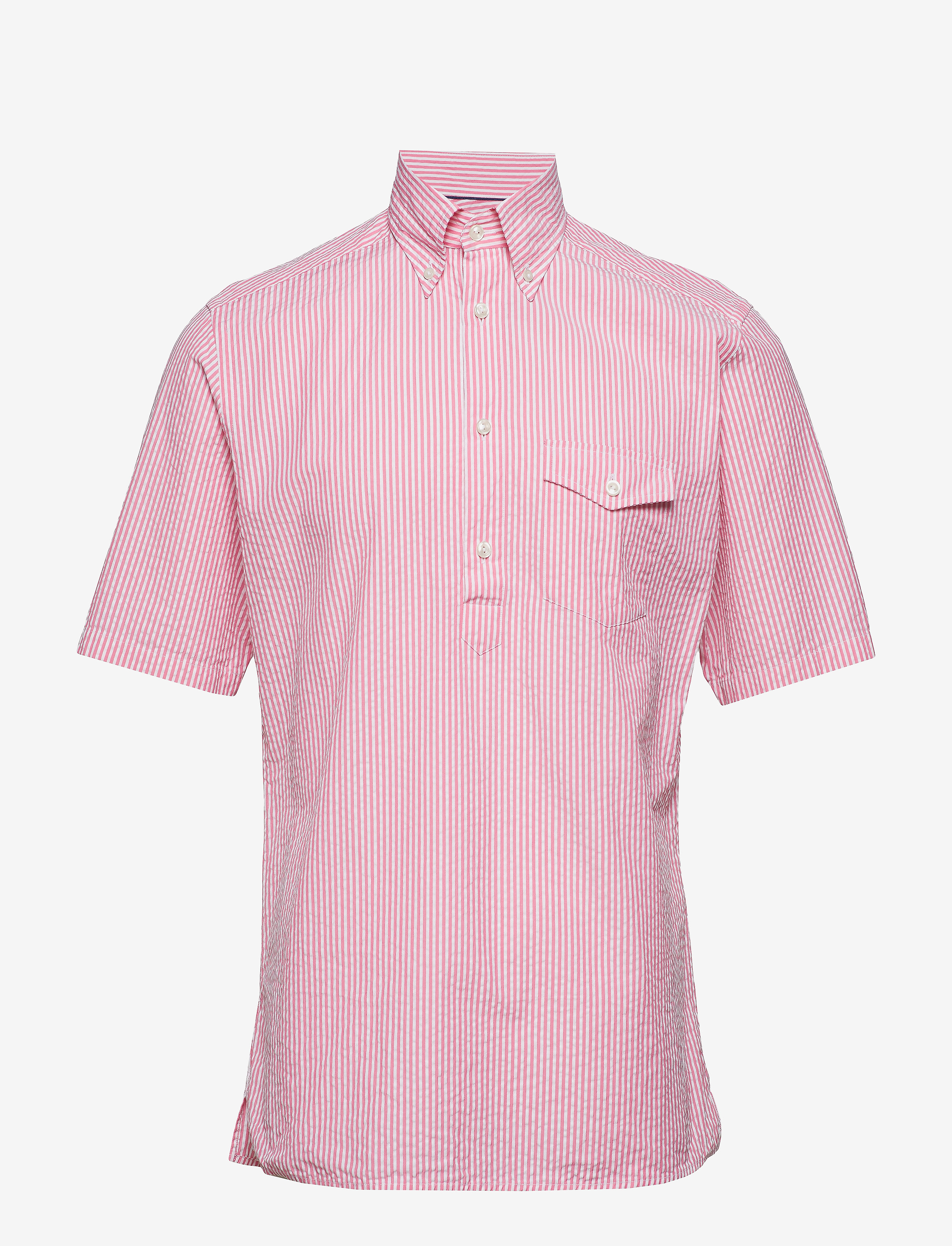Eton Slim  fit Casual Poplin Shirt - Basic skjortor - PINK/RED / pink/rose