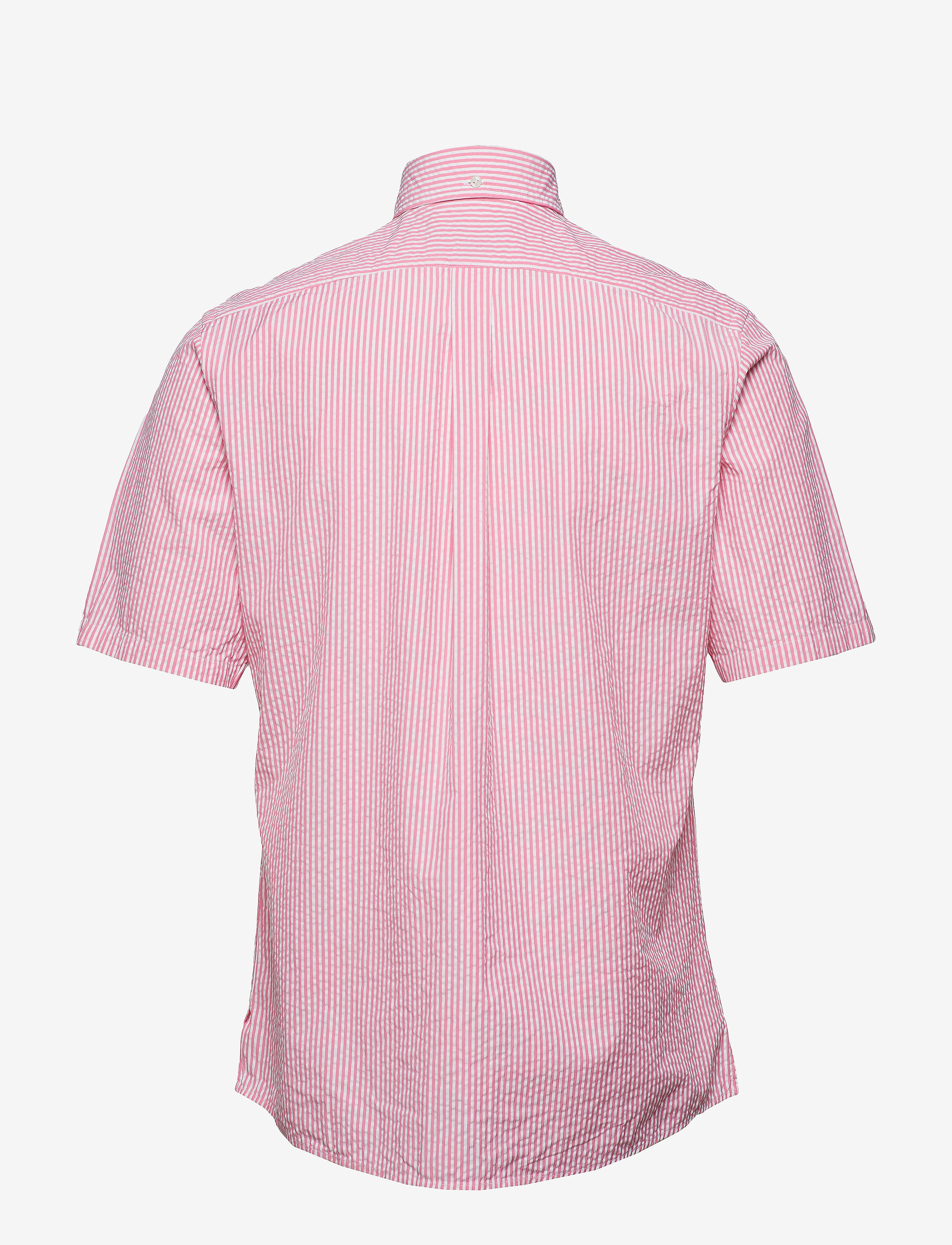 Eton - Slim  fit Casual Poplin Shirt - kortærmede skjorter - pink/red - 1