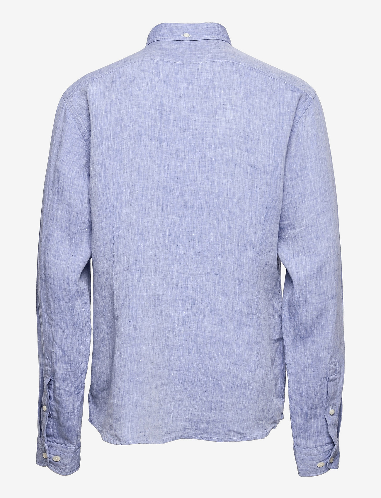 Eton - Men's shirt: Casual  Linen - navy blue - 1