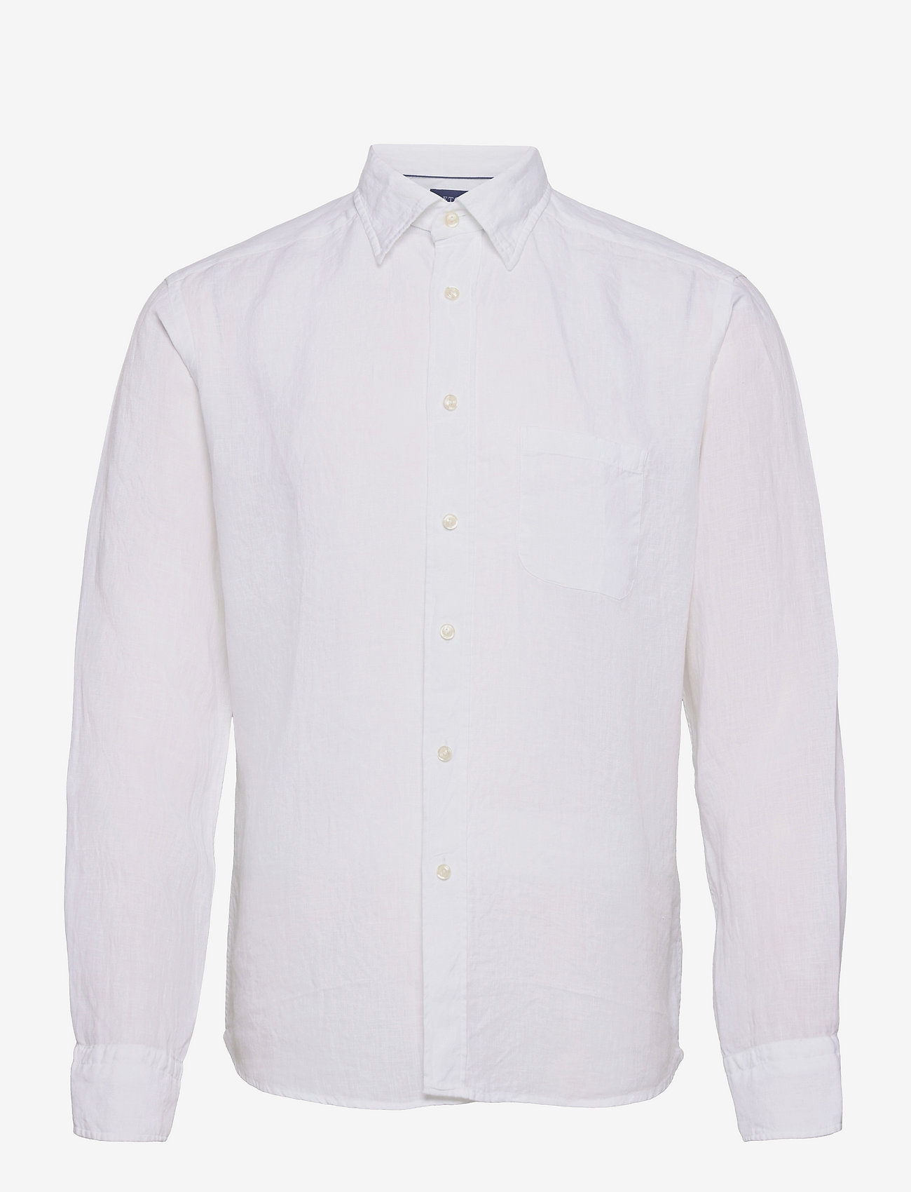 Eton - Men's shirt: Casual  Linen - white - 0