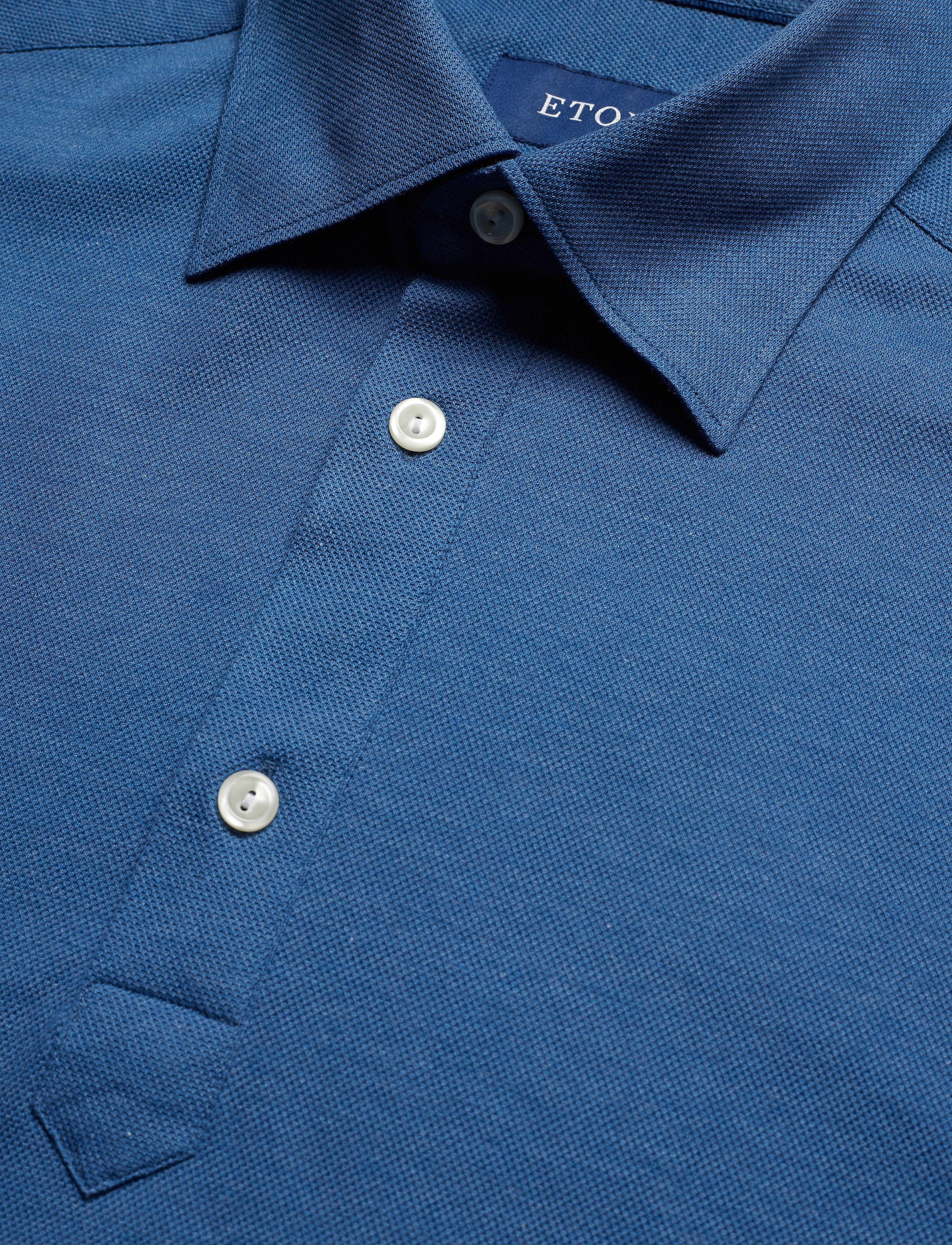 Eton - Slim Fit Short sleeved polo shirt - blue - 2