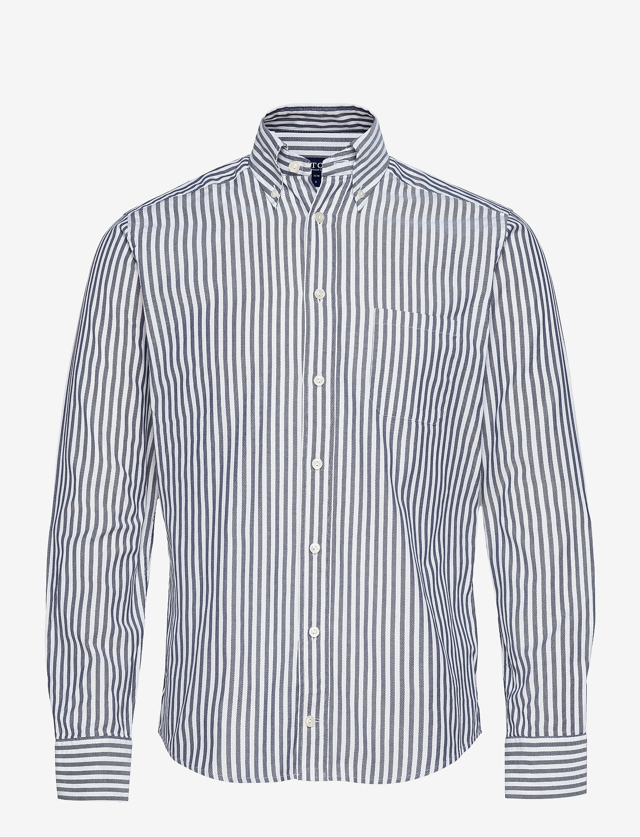 Eton - Men's shirt: Casual  Oxford - navy blue - 0