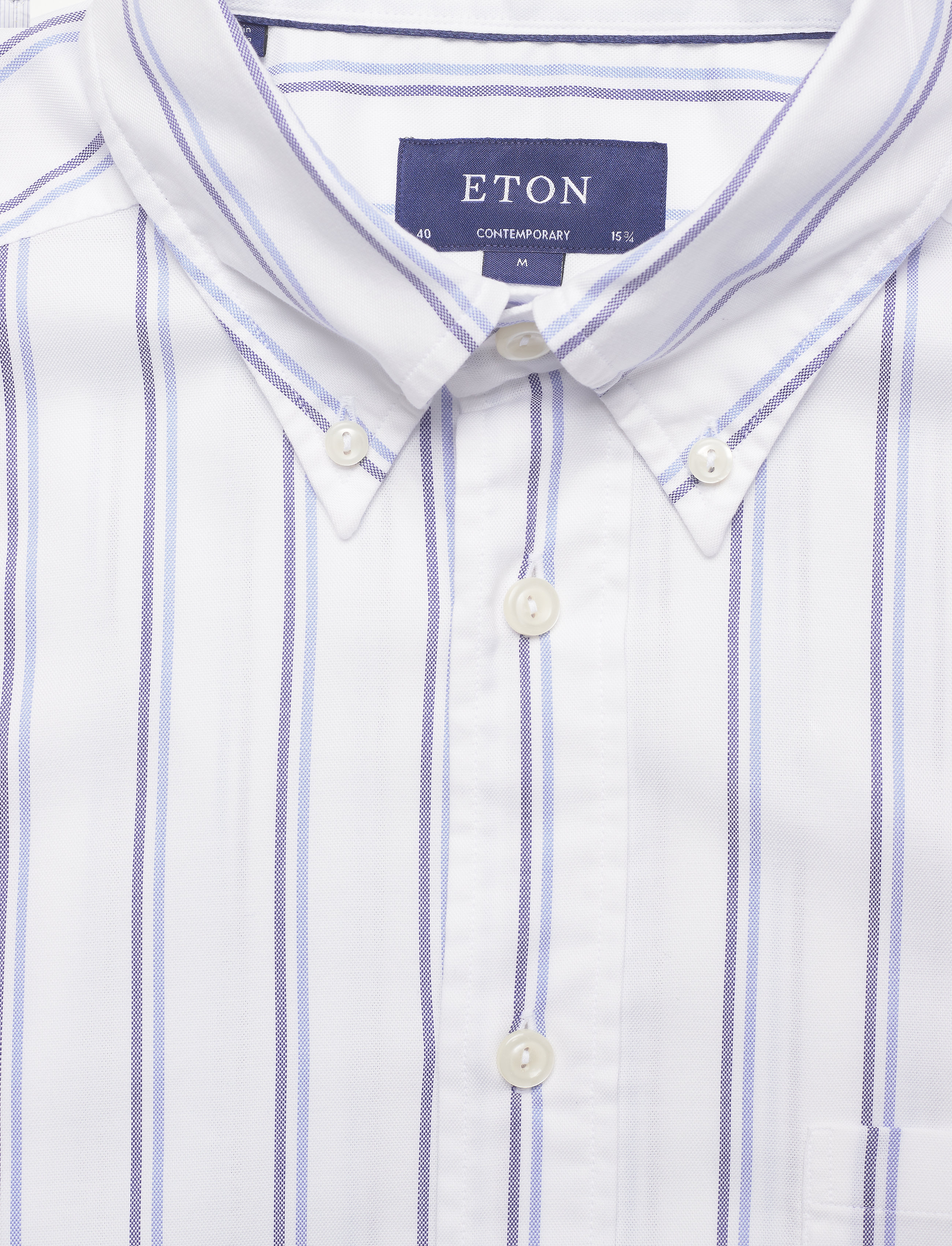 Eton - Contemporary  fit Casual Oxford Shirt - blue - 2