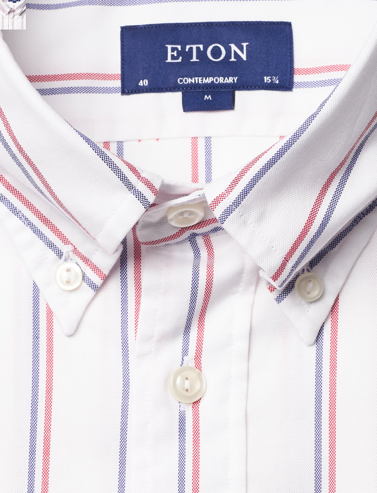 Eton - Contemporary  fit Casual Oxford Shirt - pink/red - 3