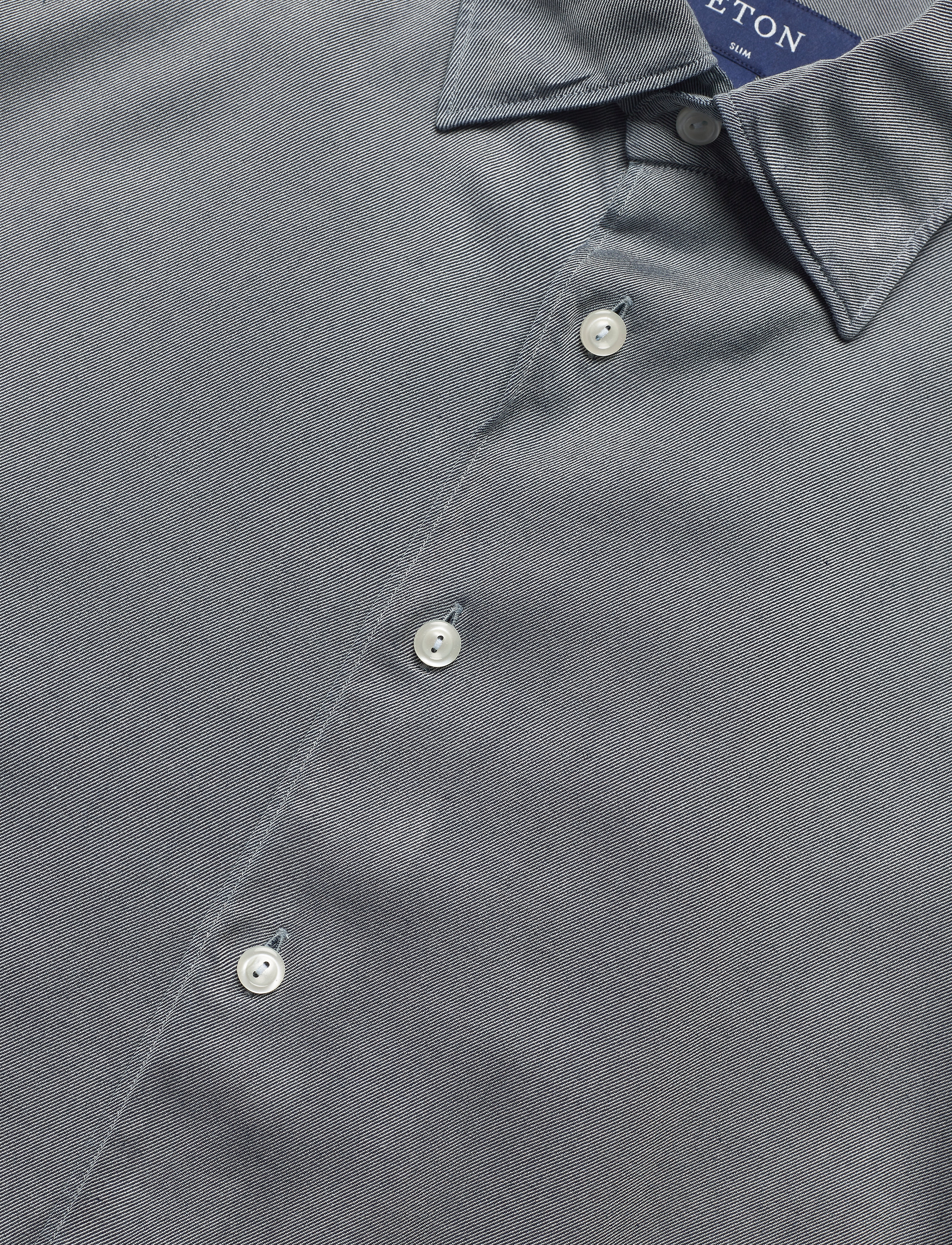 Eton - Slim fit Business Casual Indigo Shirt - blue - 3