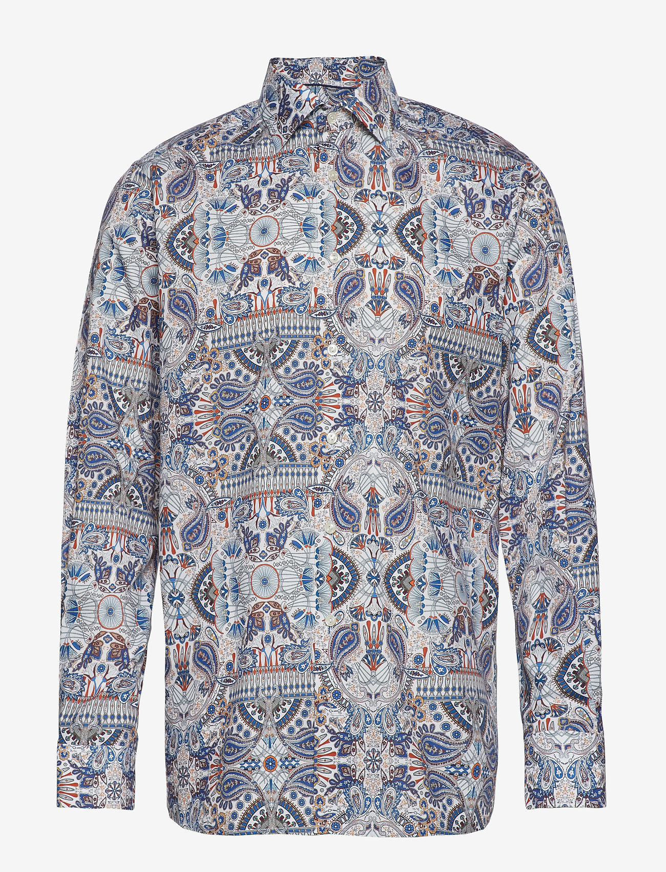 Eton - Ancient Paisley Print - Contemporary fit - pink/red - 0