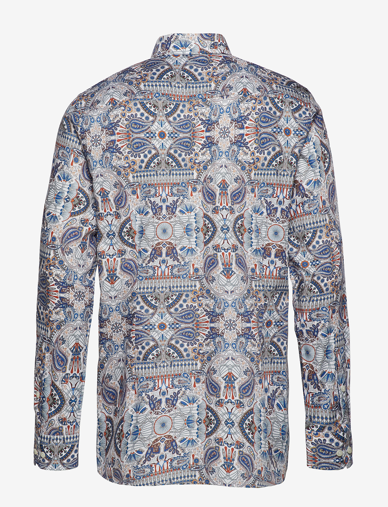 Eton - Ancient Paisley Print - Contemporary fit - pink/red - 1