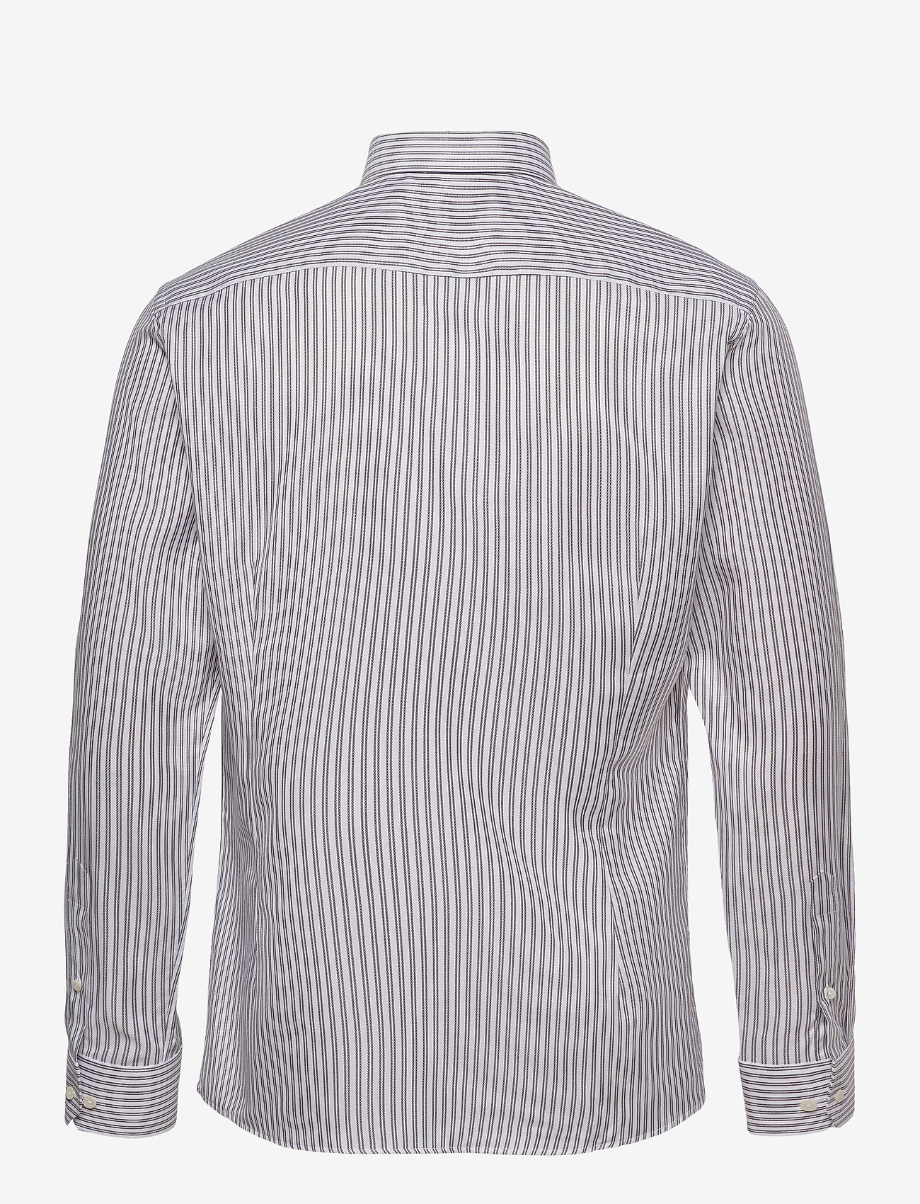 Eton - Slim fit Business Dobby Shirt - offwhite/brown - 1