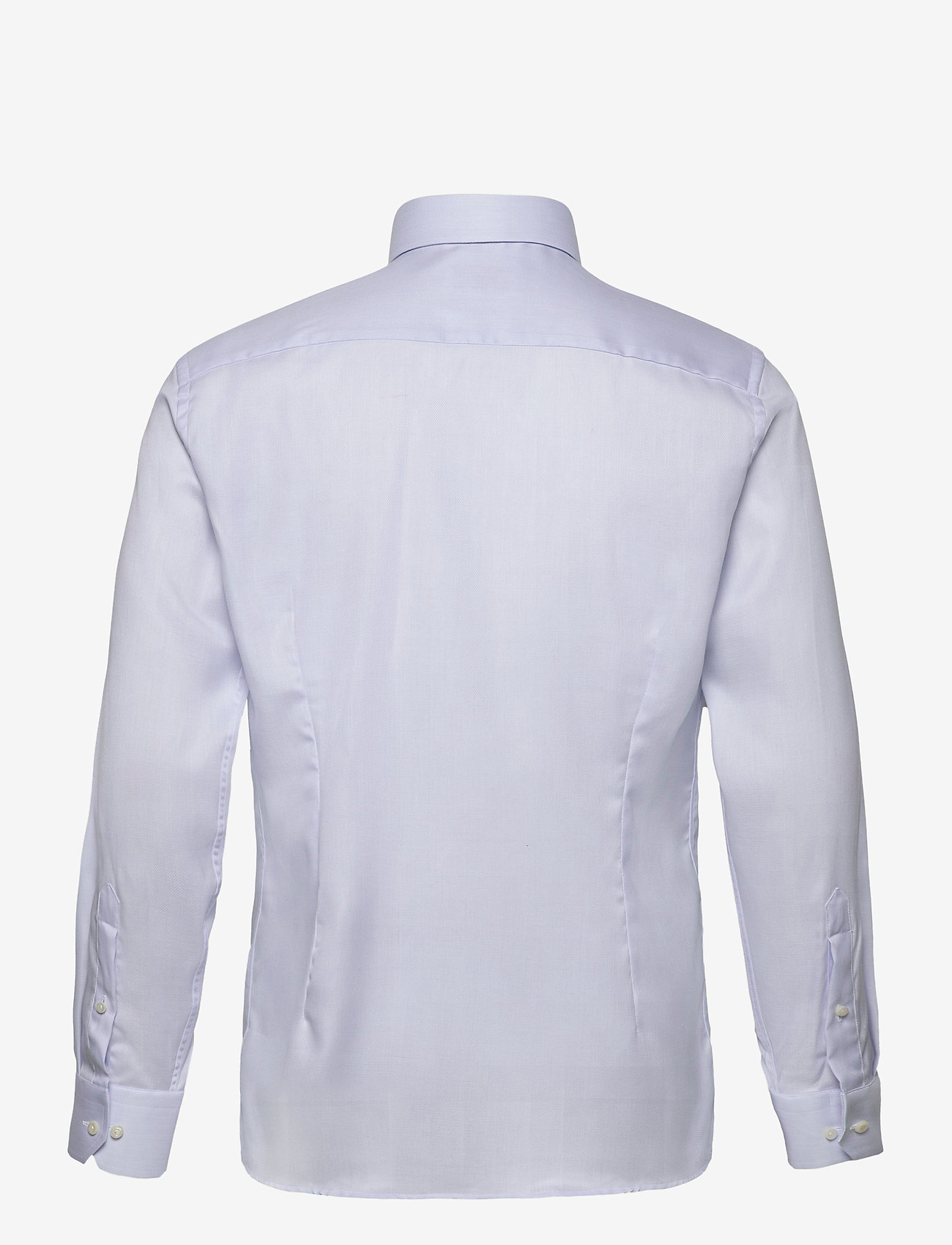 Eton - Sky Blue Micro Weave Cotton-Tencel Twill Shirt - blue - 1