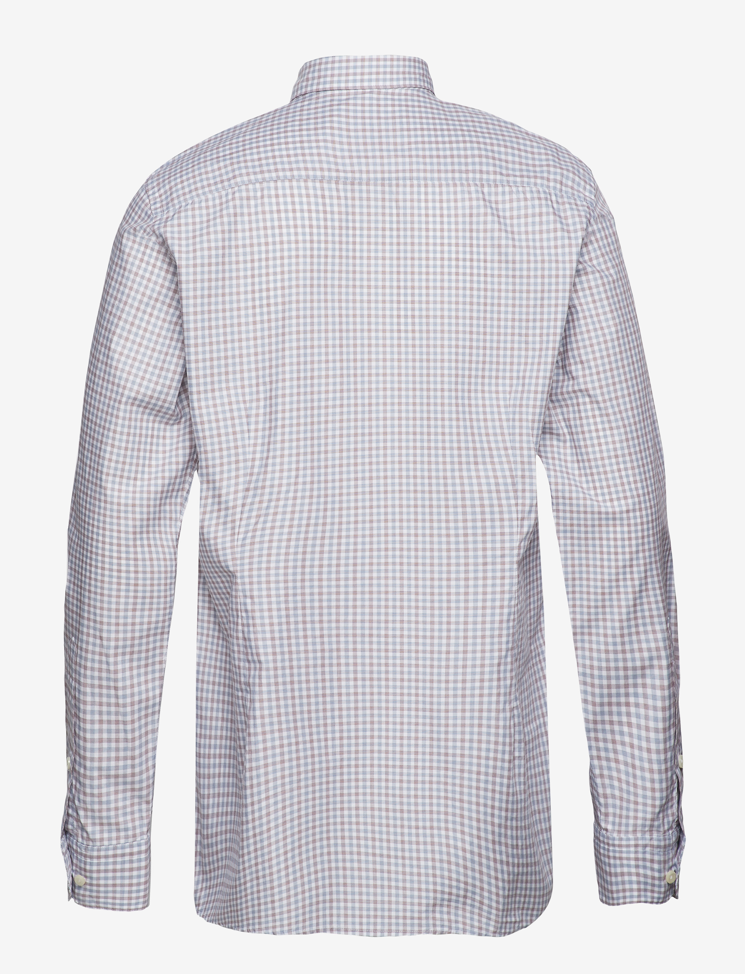 Eton - Checked Lightweight - Contemporary fit - pink/red - 1