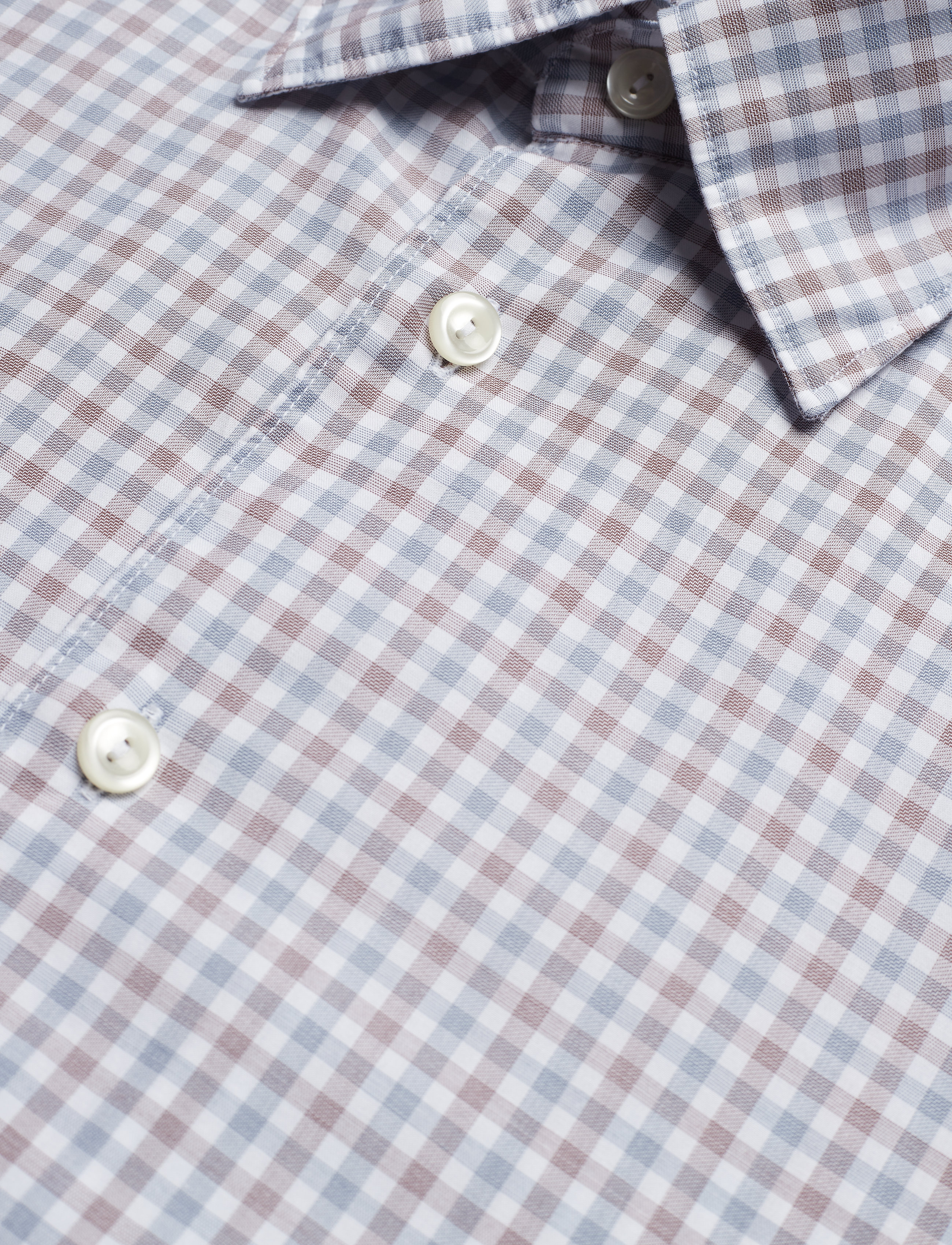 Eton - Checked Lightweight - Contemporary fit - pink/red - 2