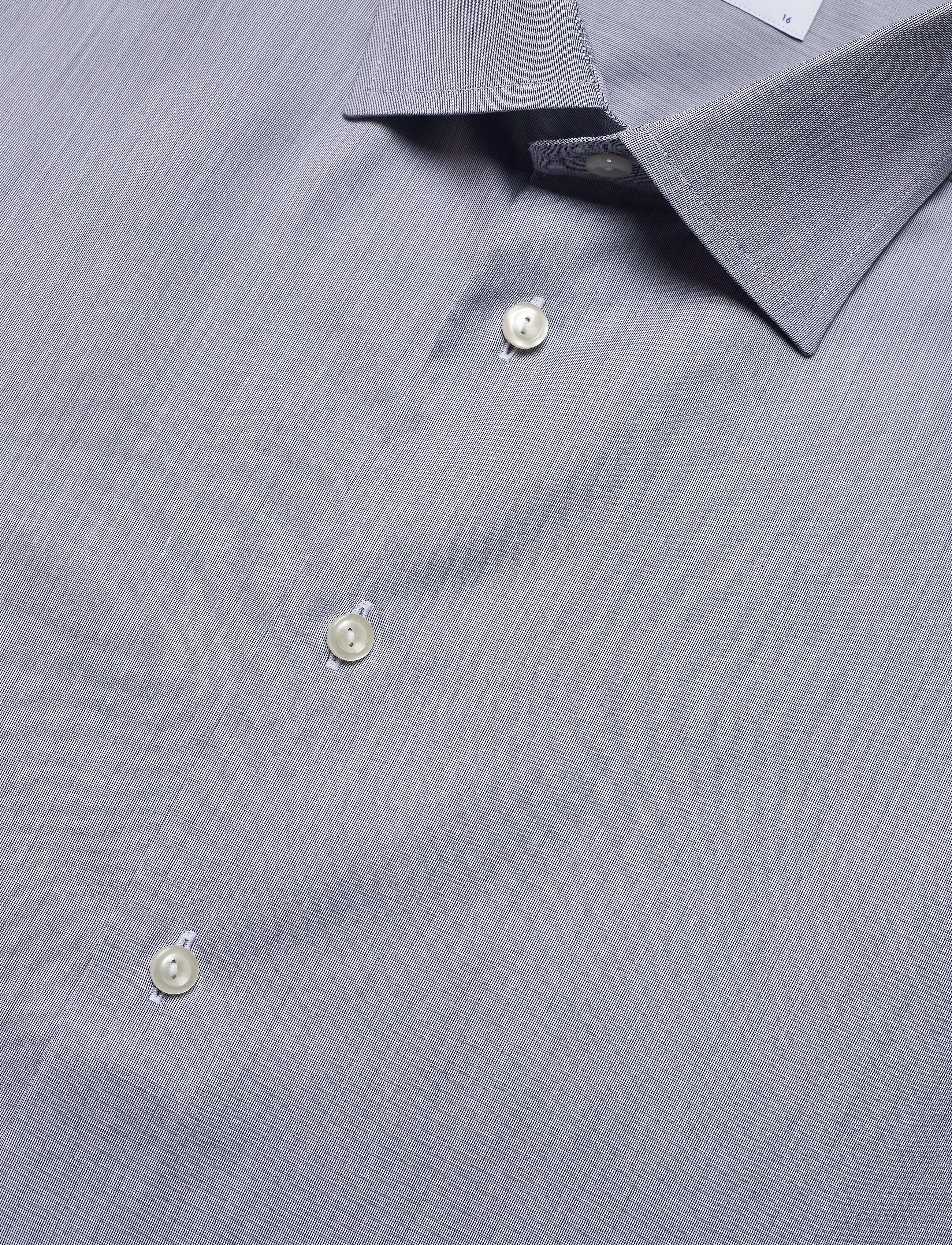Eton - Slim fit Business Signature Twill Shirt - black - 3
