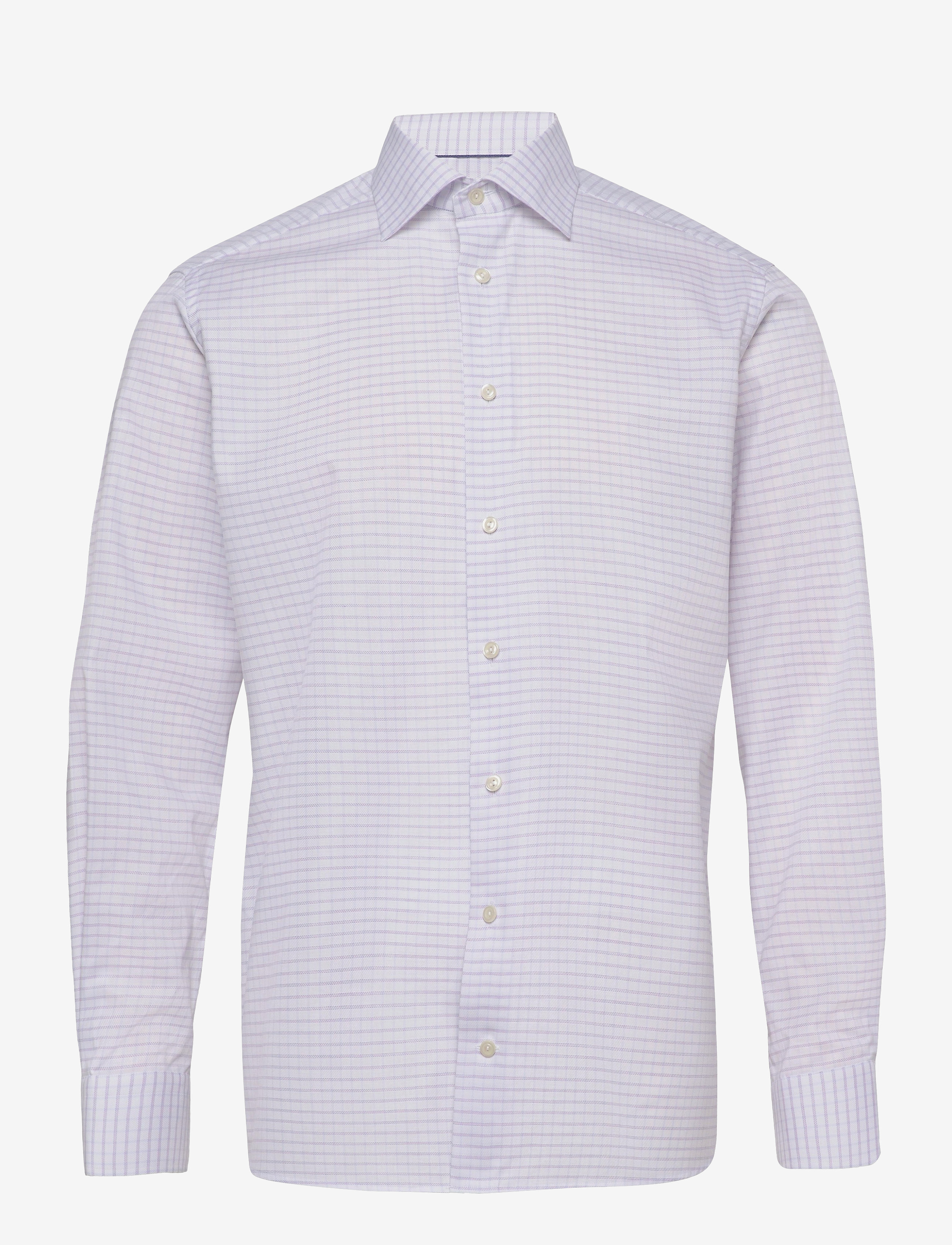 Eton - Contemporary fit Business Twill Shirt - purple - 0