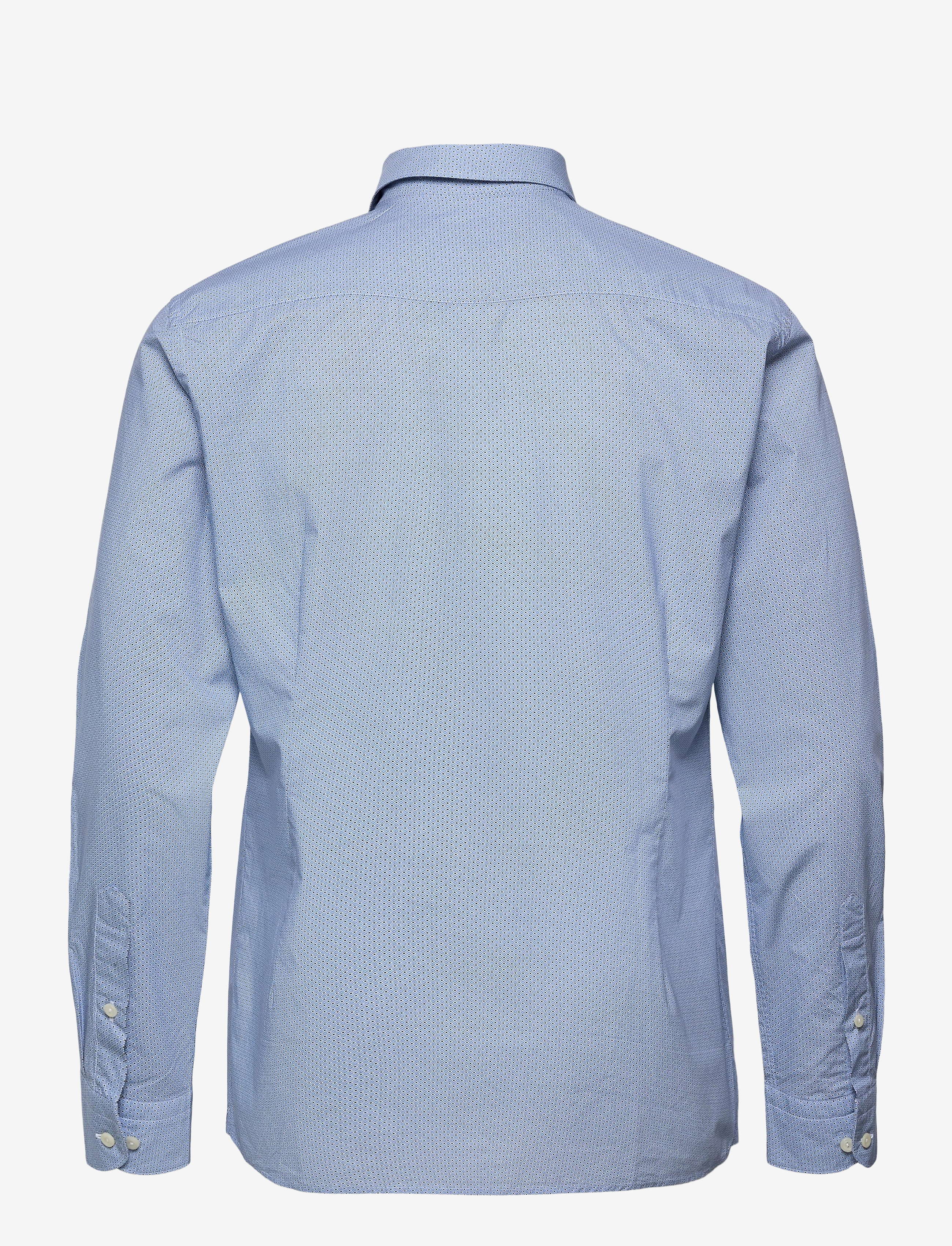Eton - Slim fit Business Casual Poplin Shirt - blue - 1
