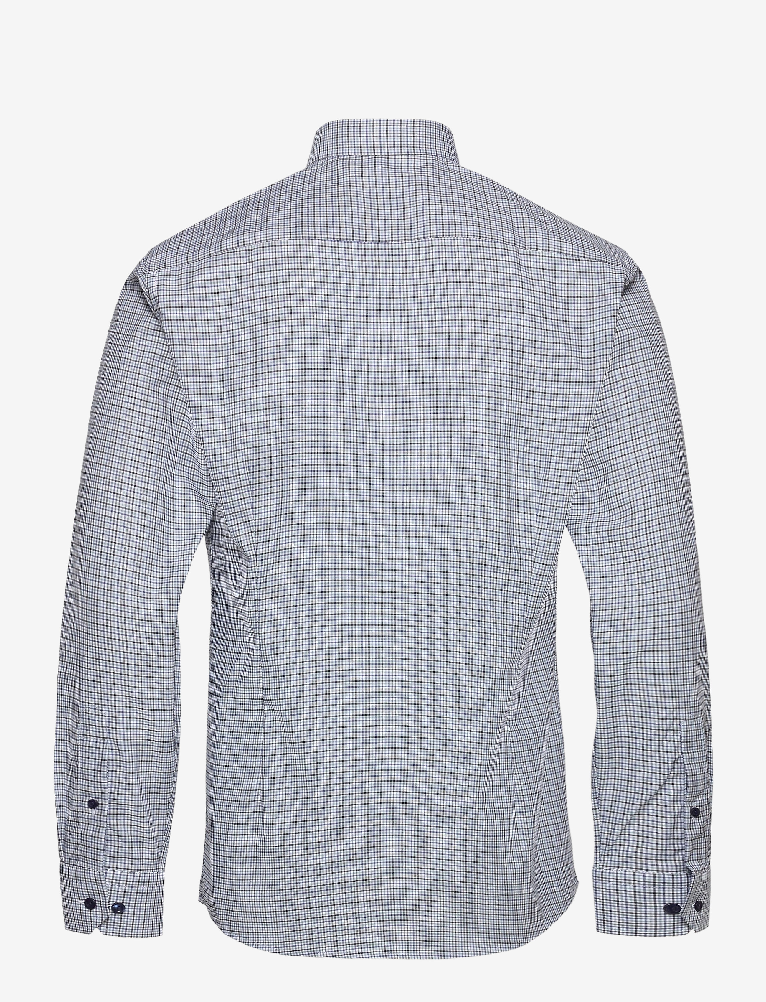 Eton - Slim fit Business Casual Twill Shirt - blue - 1