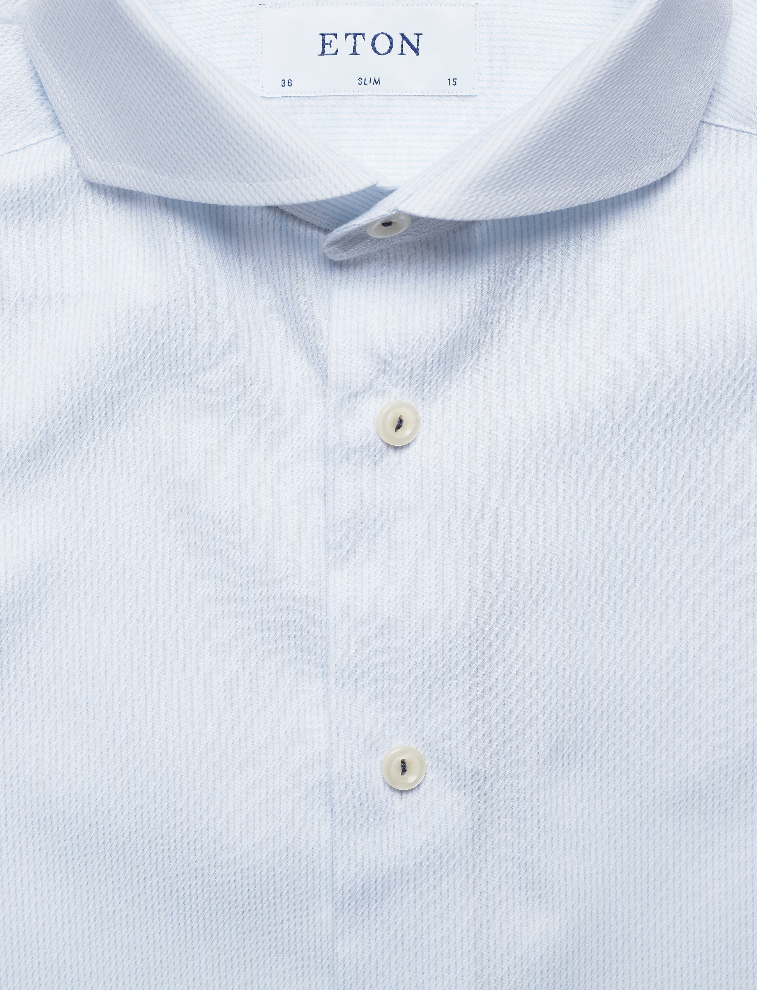 Eton - Slim fit Business Twill Shirt - blue - 2