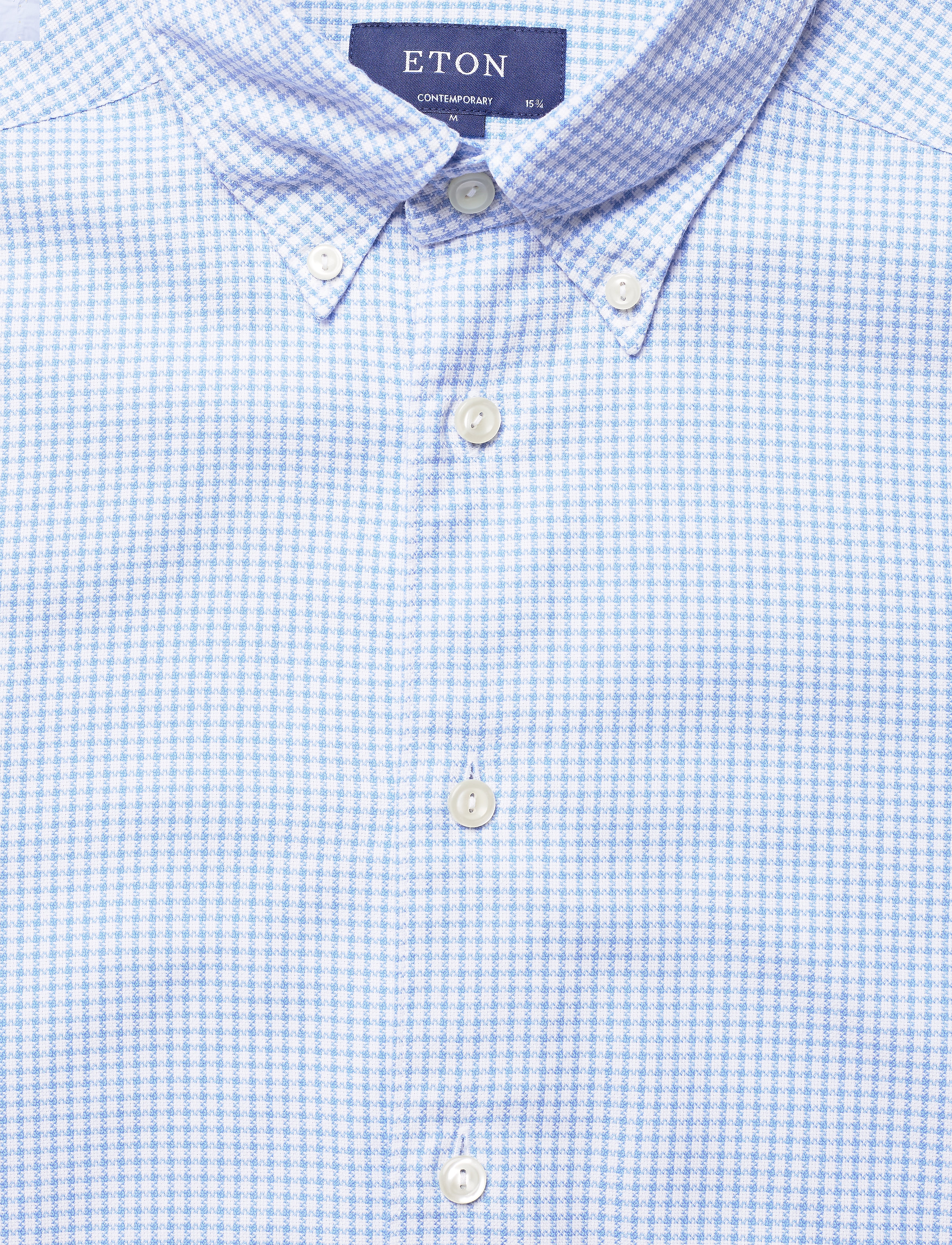 Eton - Contemporary fit Business Casual Oxford Shirt - blue - 2