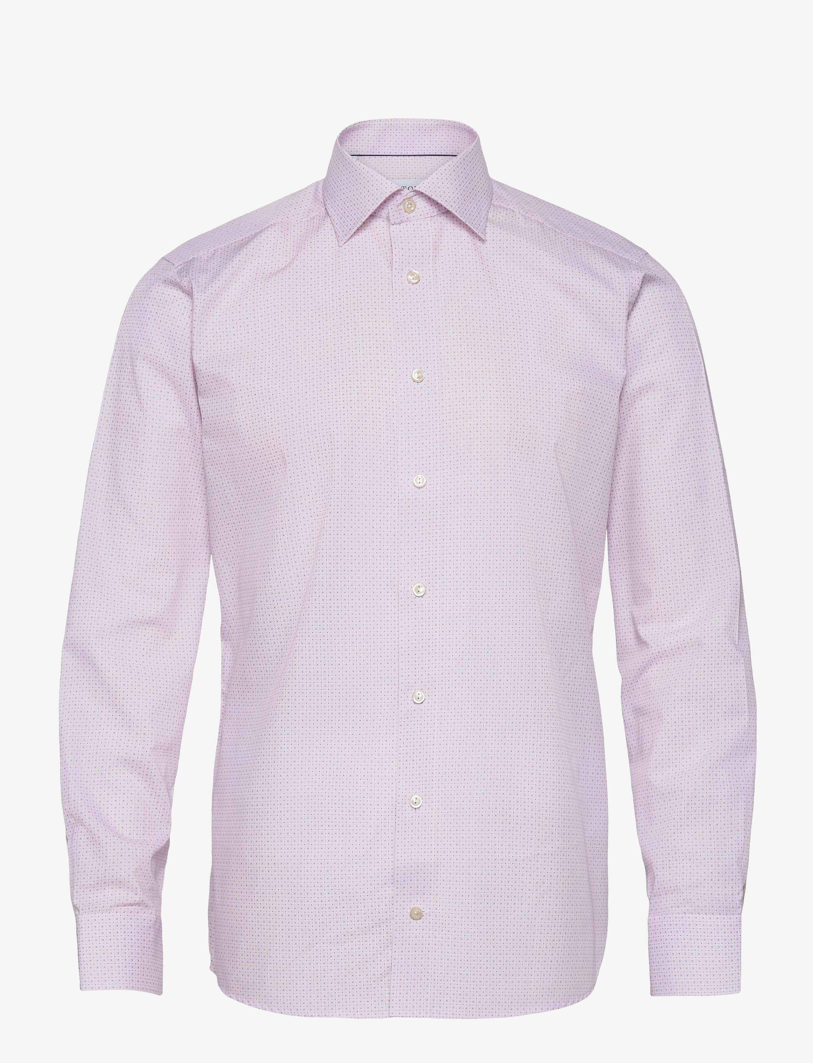 Eton - Slim fit Business Poplin Shirt - pink/red - 0